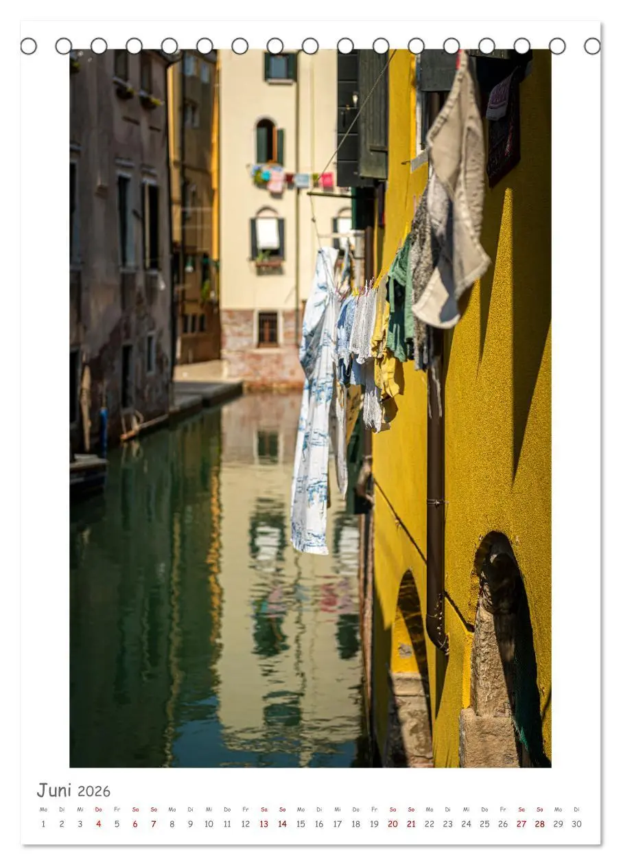 Bild: 9783516370768 | Venedig anders sehen (Tischkalender 2026 DIN A5 hoch), CALVENDO...