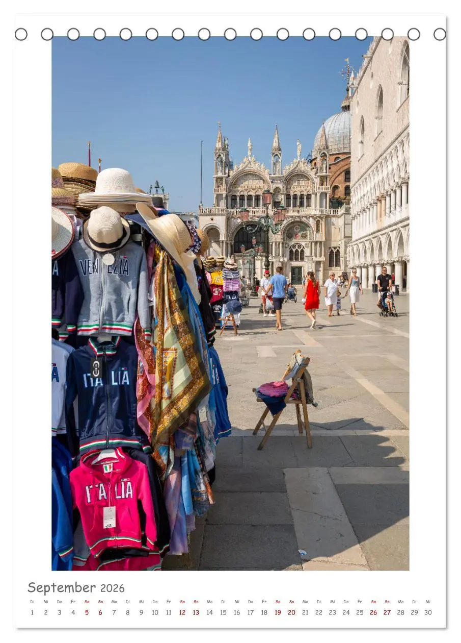 Bild: 9783516370768 | Venedig anders sehen (Tischkalender 2026 DIN A5 hoch), CALVENDO...
