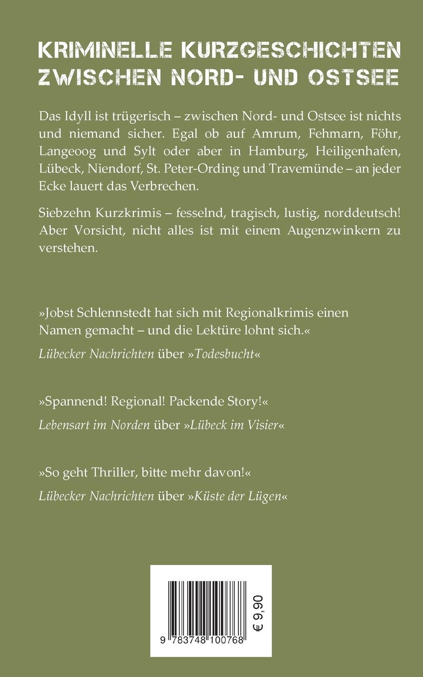 Rückseite: 9783748100768 | Kleine Küstenmorde | Jobst Schlennstedt | Taschenbuch | Paperback