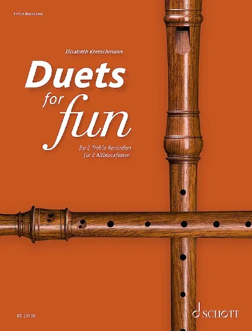 Cover: 9783795700768 | Duets for fun: Treble Recorder | Elisabeth Kretschmann | Broschüre