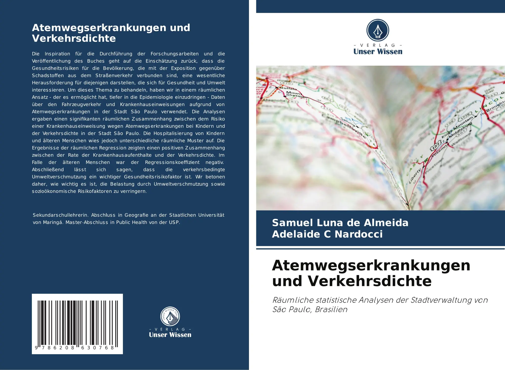 Cover: 9786208630768 | Atemwegserkrankungen und Verkehrsdichte | Almeida (u. a.) | Buch
