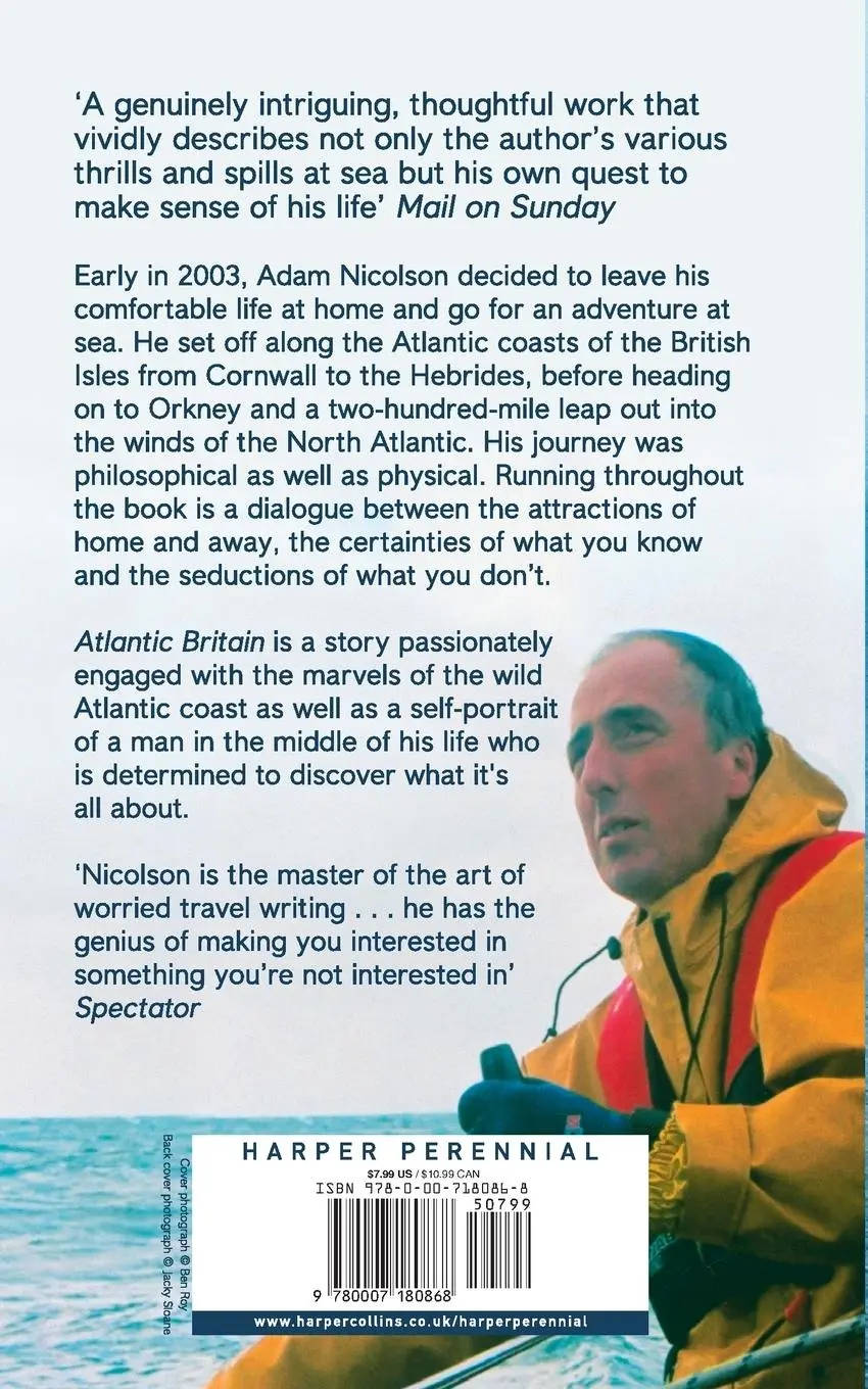 Rückseite: 9780007180868 | Atlantic Britain | The Story of the Sea a Man and a Ship | Nicolson