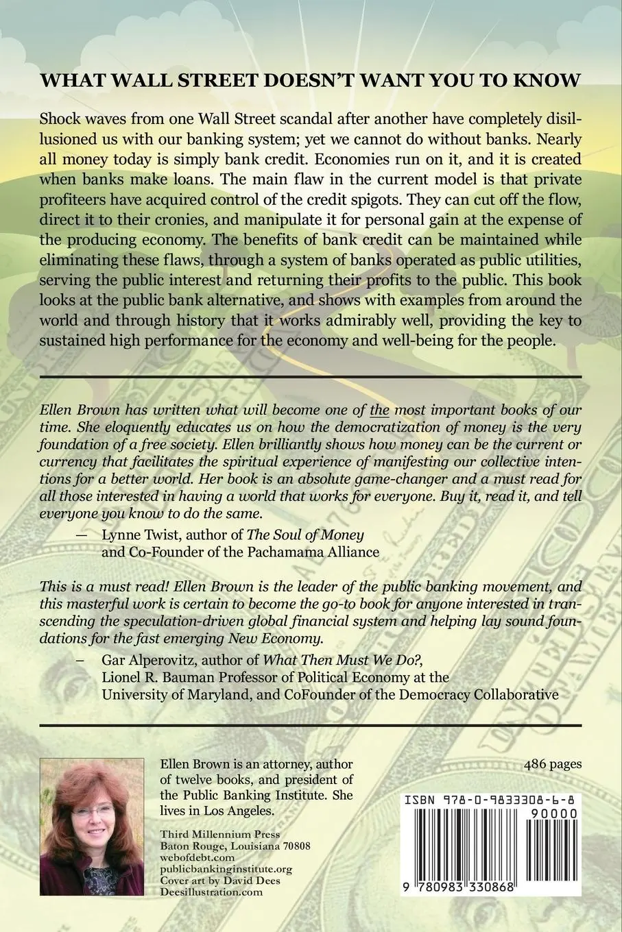 Rückseite: 9780983330868 | The Public Bank Solution | From Austerity to Prosperity | Brown | Buch