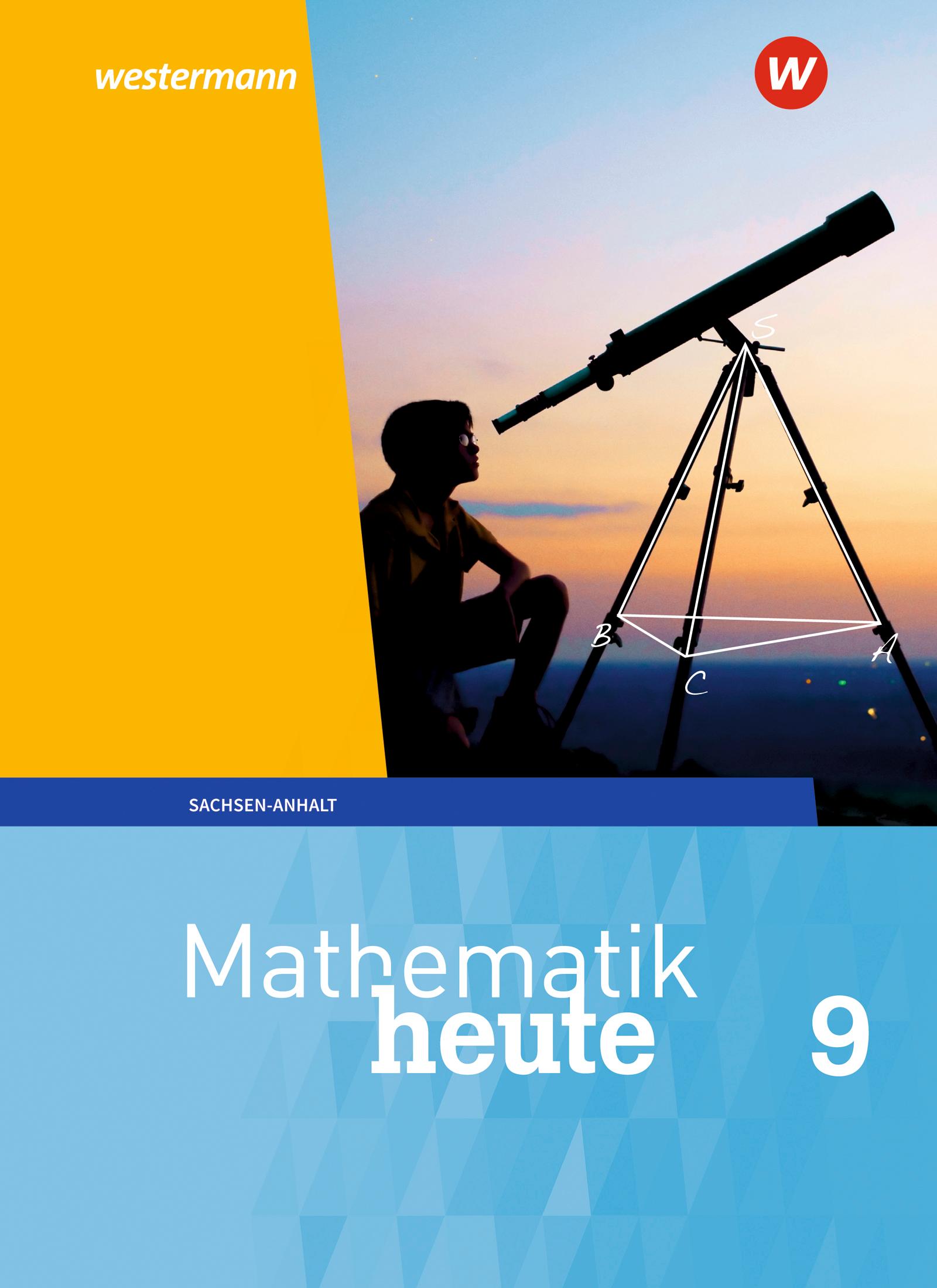 Cover: 9783141500868 | Mathematik heute 9. Schulbuch. Sachsen-Anhalt | Ausgabe 2018 | Buch