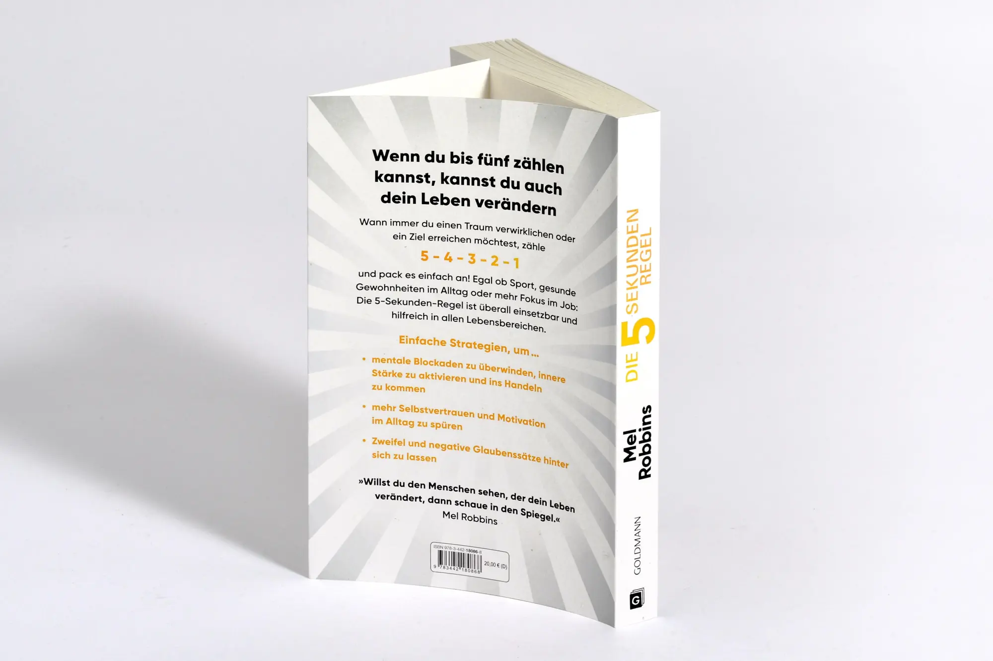 Bild: 9783442180868 | Die 5-Sekunden-Regel | Mel Robbins | Taschenbuch | 256 S. | Deutsch