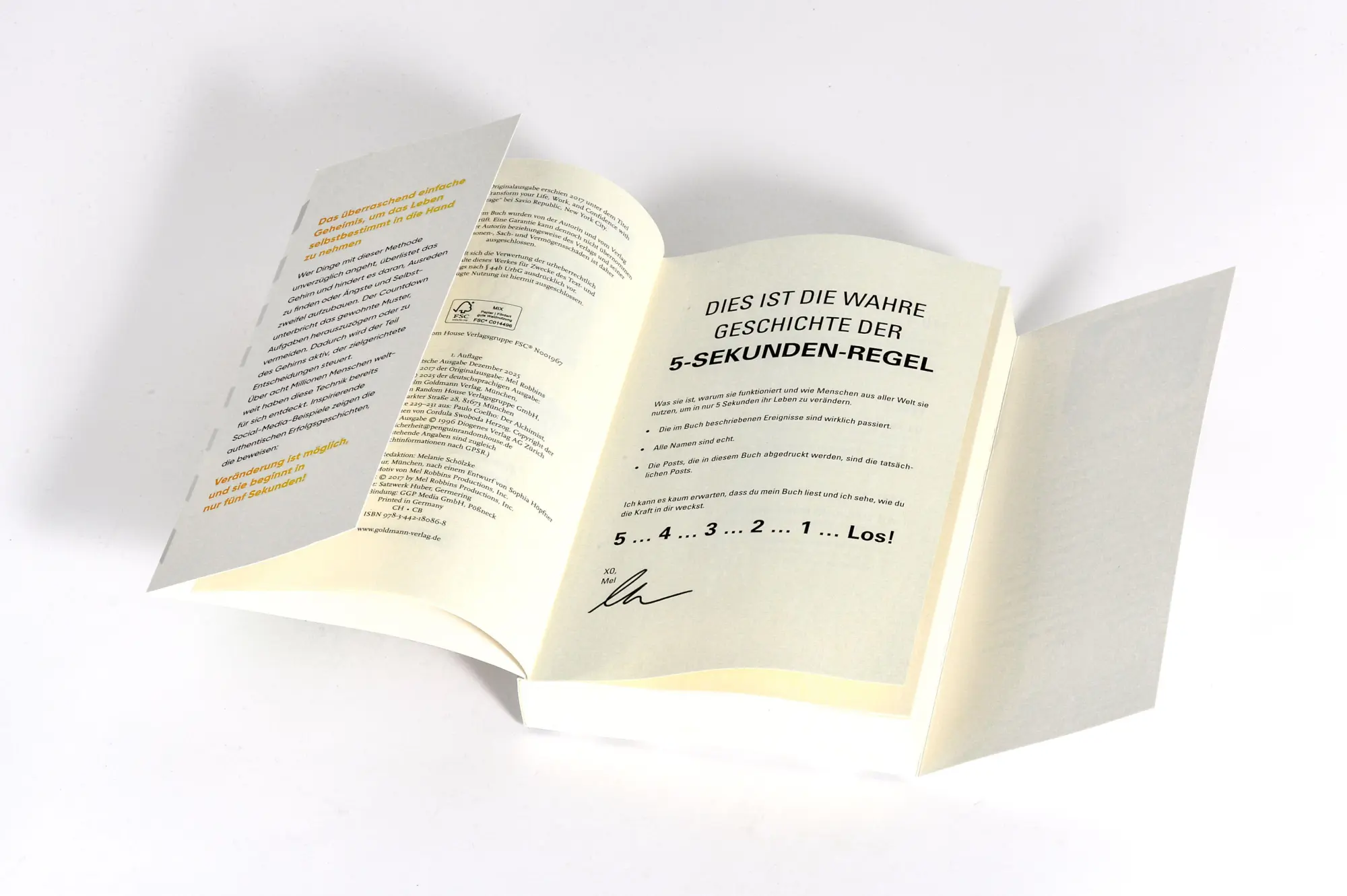 Bild: 9783442180868 | Die 5-Sekunden-Regel | Mel Robbins | Taschenbuch | 256 S. | Deutsch