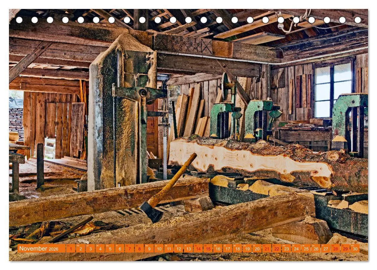 Bild: 9783457410868 | Ultental Wunderschöne alte Bauernhäuser (Tischkalender 2026 DIN A5...