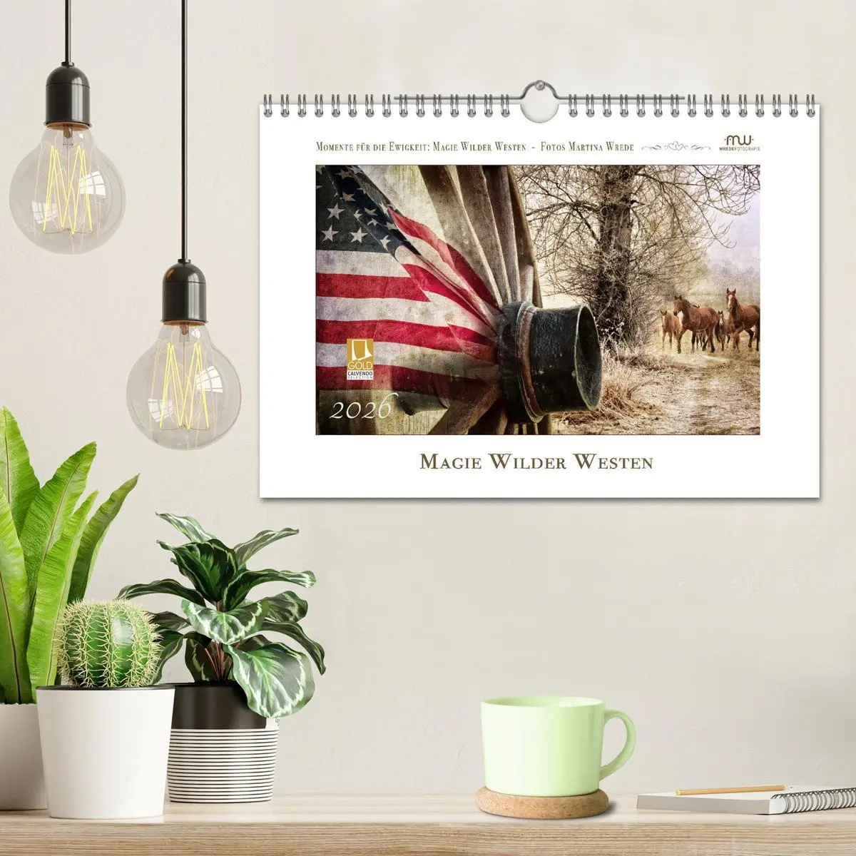 Bild: 9783457650868 | Magie Wilder Westen (Wandkalender 2026 DIN A4 quer), CALVENDO...