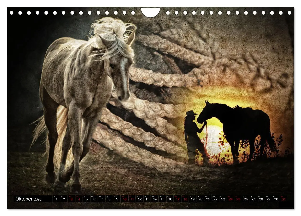 Bild: 9783457650868 | Magie Wilder Westen (Wandkalender 2026 DIN A4 quer), CALVENDO...