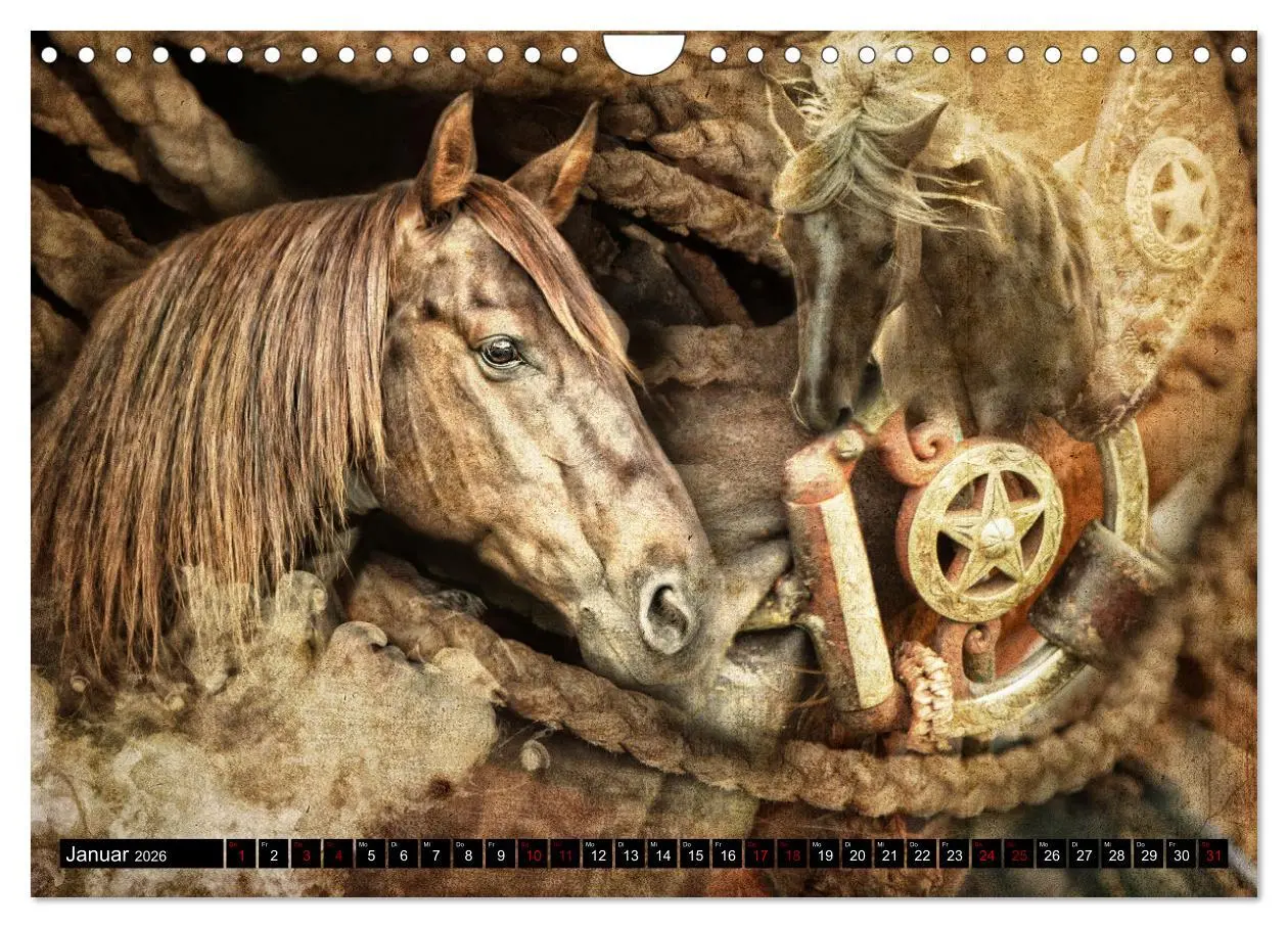 Bild: 9783457650868 | Magie Wilder Westen (Wandkalender 2026 DIN A4 quer), CALVENDO...