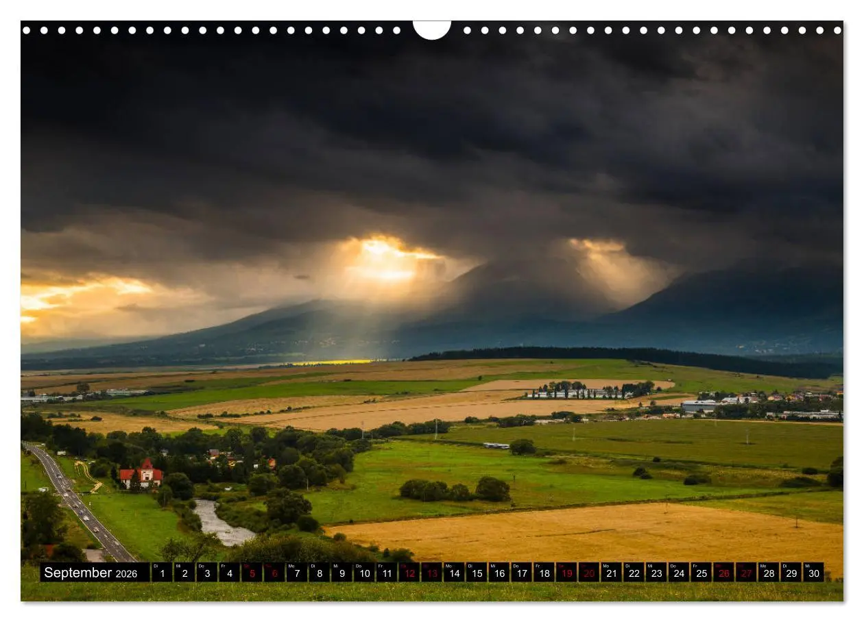 Bild: 9783457890868 | Tatra. Polen und Slowakei (Wandkalender 2026 DIN A3 quer), CALVENDO...