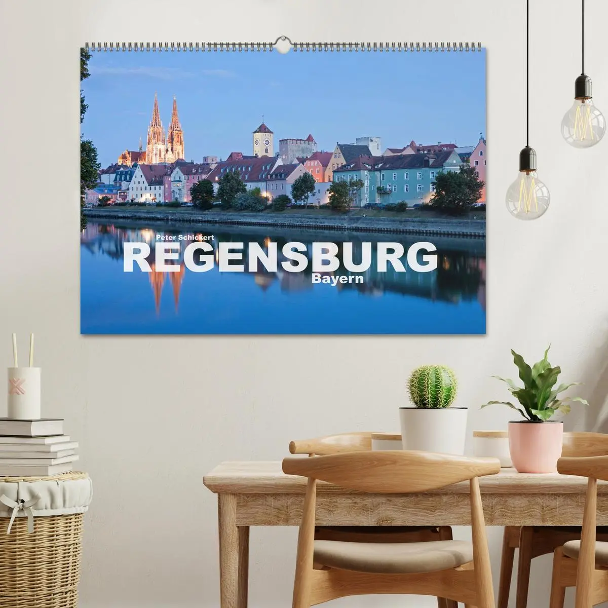 Bild: 9783516120868 | Regensburg - Bayern (Wandkalender 2026 DIN A2 quer), CALVENDO...