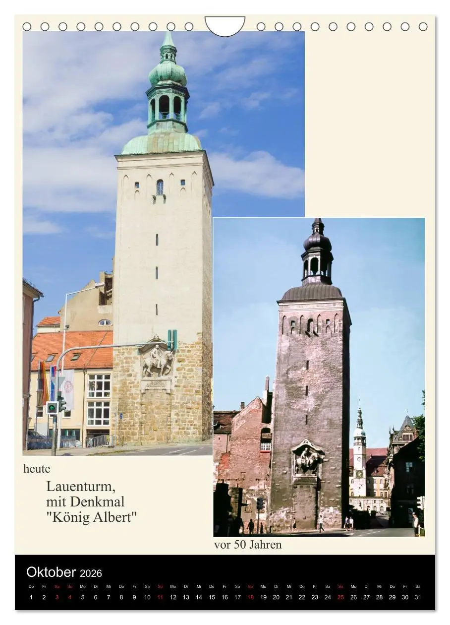 Bild: 9783516430868 | Bautzen vor 50 Jahren und heute (Wandkalender 2026 DIN A4 hoch),...