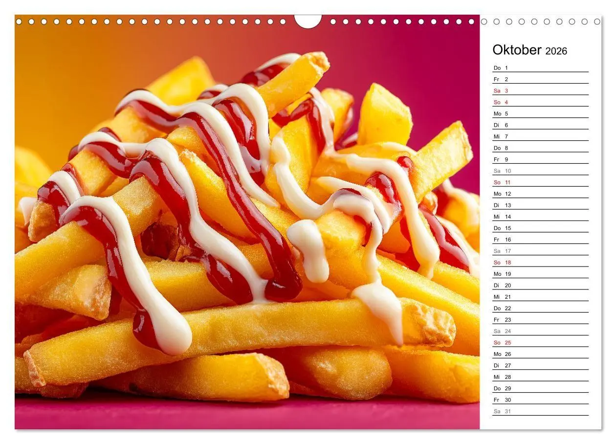 Bild: 9783516670868 | Pommes Rot-Weiß - Fastfood-Humor mit knusprigen Fritten, Ketchup...