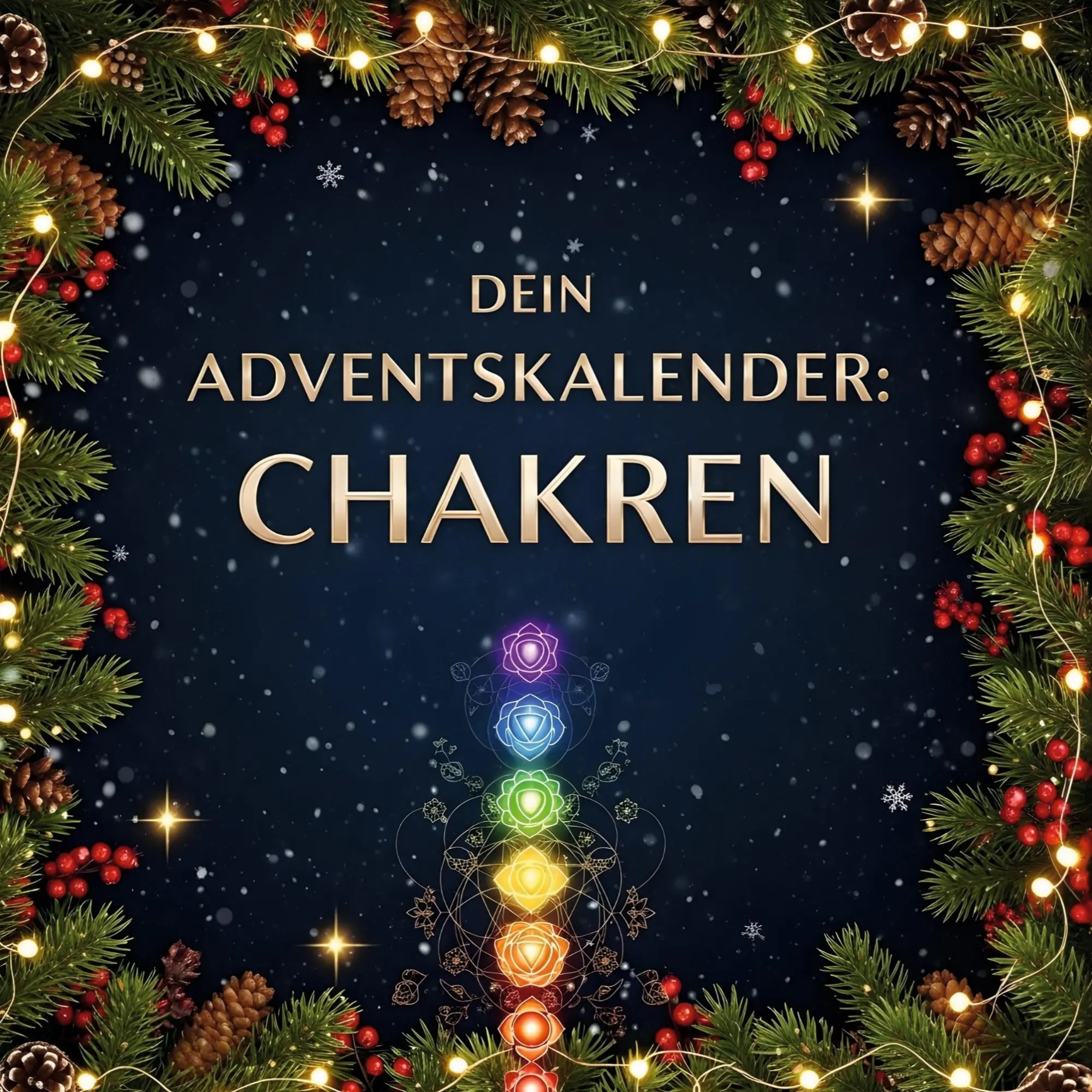 Cover: 9783695320868 | Dein Adventskalender: Chakren | 24 inspirierende Tage bis Weihnachten