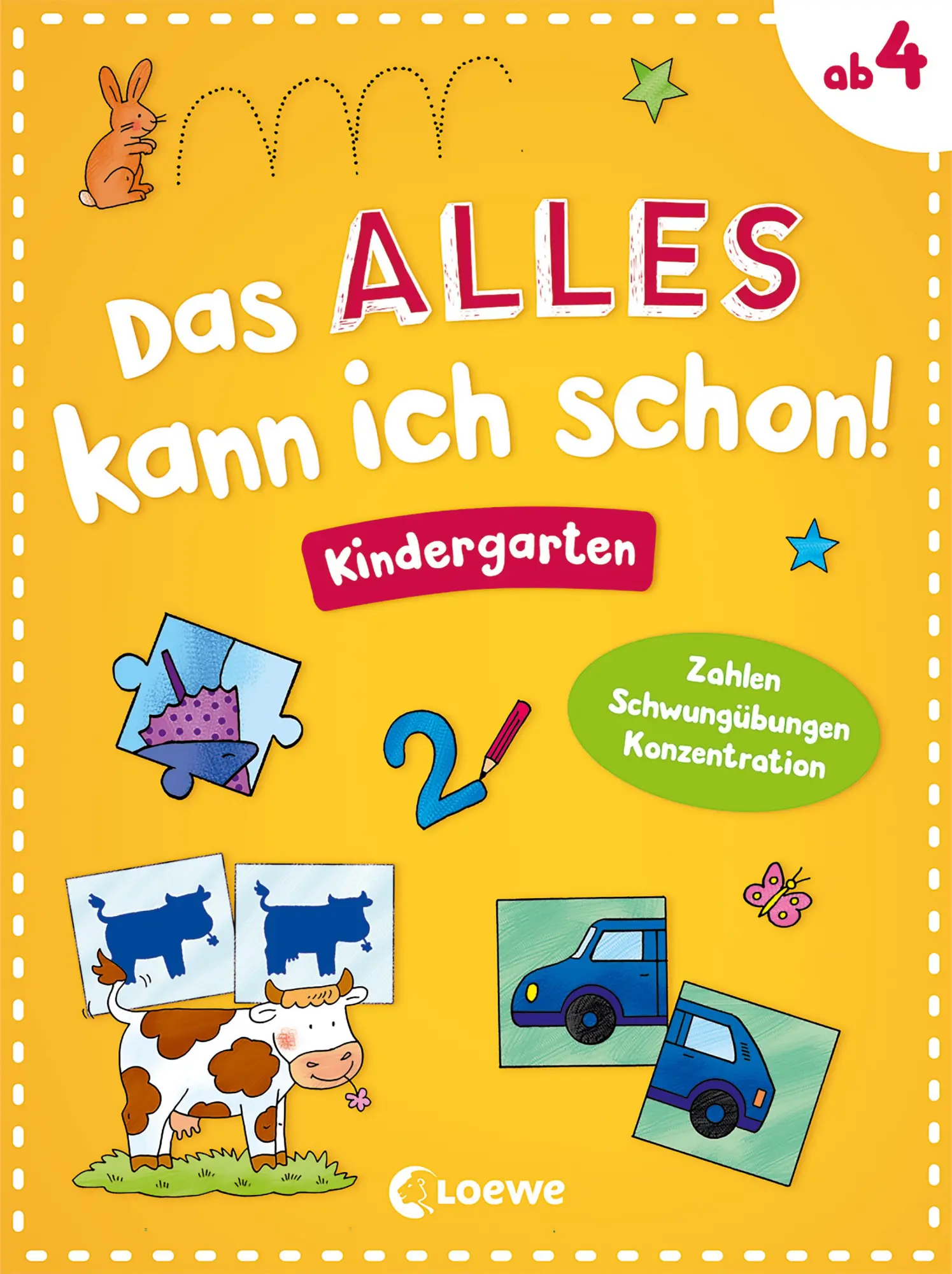 Cover: 9783743210868 | Das alles kann ich schon! - Kindergarten | Loewe Lernen und Rätseln