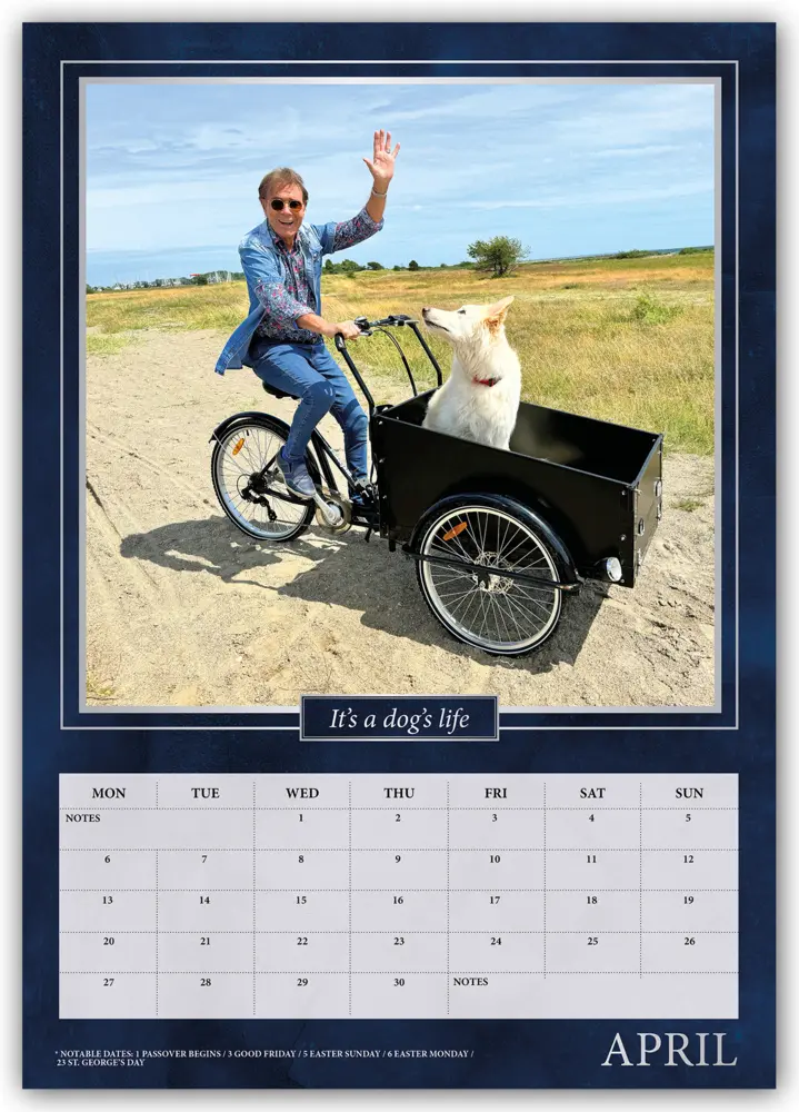 Bild: 9783803530868 | Cliff Richard 2026 - A3-Posterkalender | Kalender | Spiralbindung
