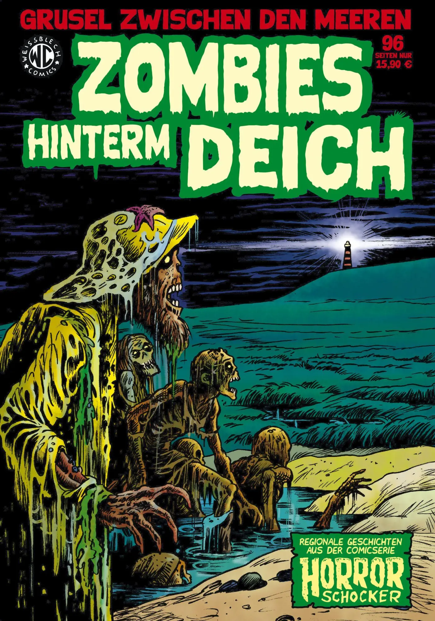 Cover: 9783869590868 | Zombies hinterm Deich | Levin Kurio | Buch | Weissblech | Gebunden
