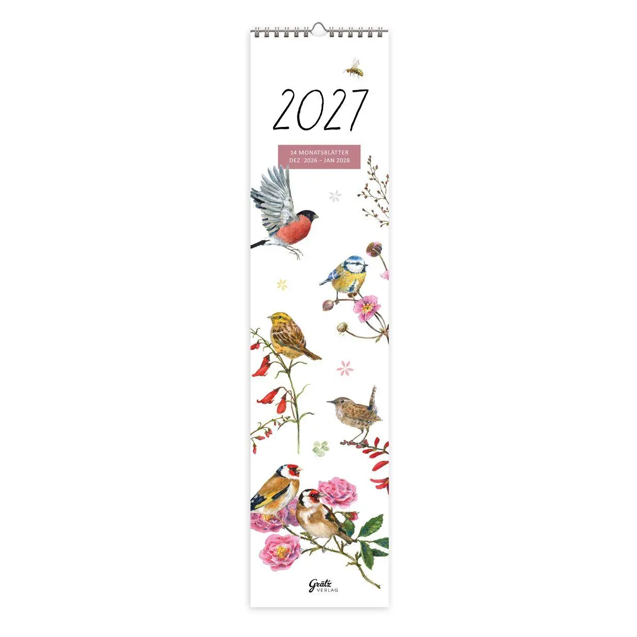 Cover: 9783911060868 | Monatsplaner Zeit für Harmonie 2027 | Rosa Blüten | Sophia Drescher