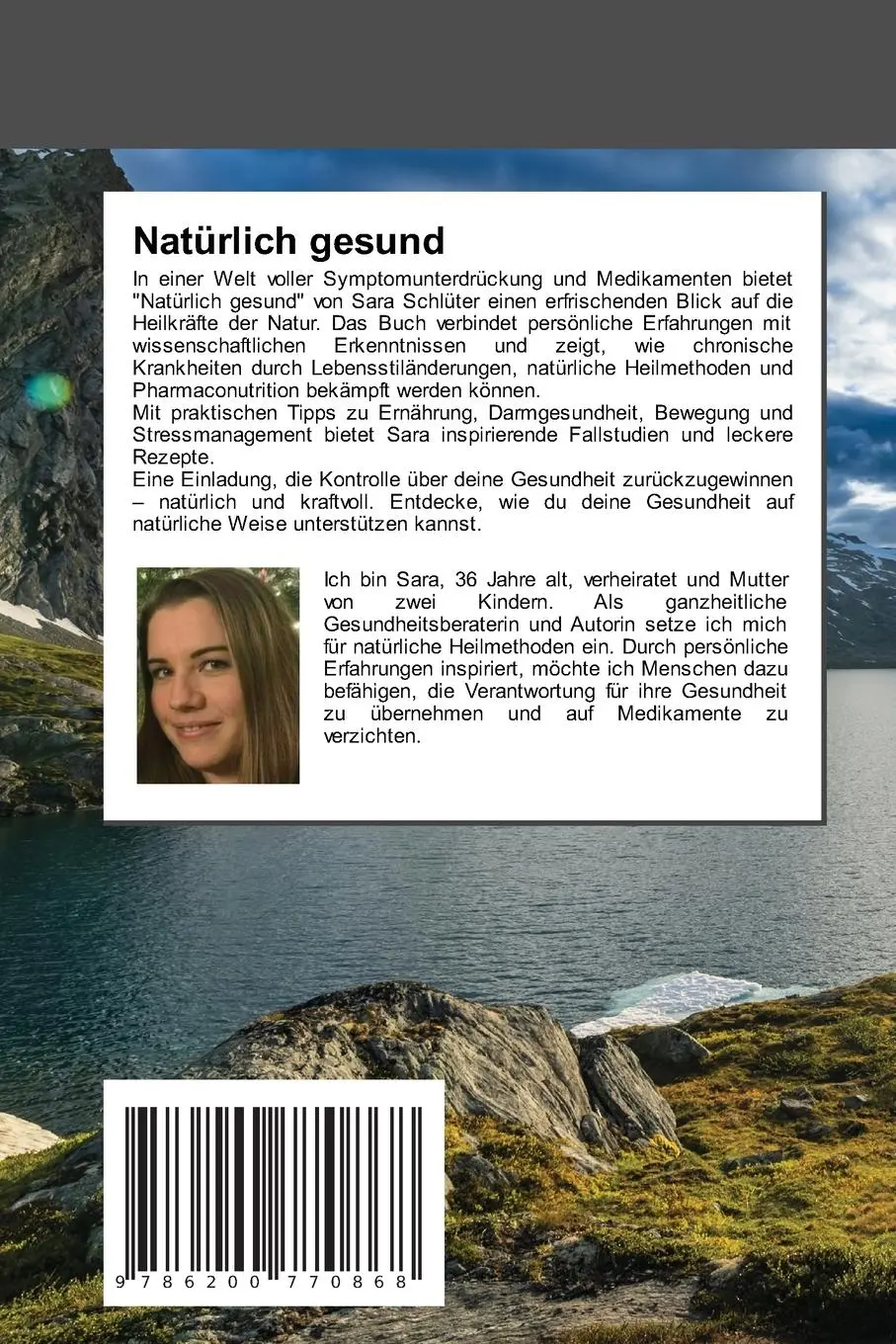 Rückseite: 9786200770868 | Natürlich gesund | Sara Schlüter | Taschenbuch | 68 S. | Deutsch