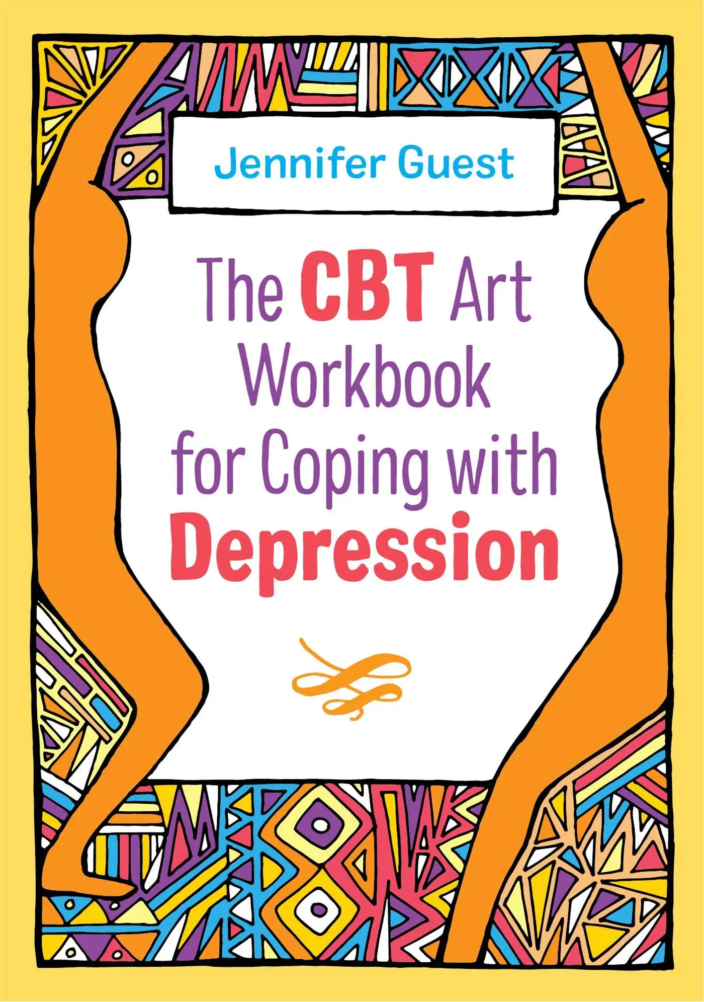 Cover: 9781787750968 | The CBT Art Workbook for Coping with Depression | Jennifer Guest