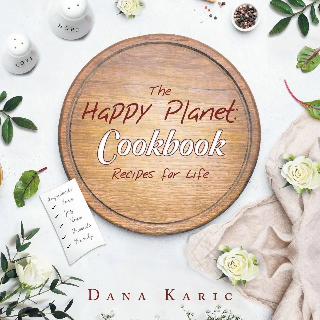 Cover: 9781982230968 | The Happy Planet | Cookbook Recipes for Life | Dana Karic | Buch