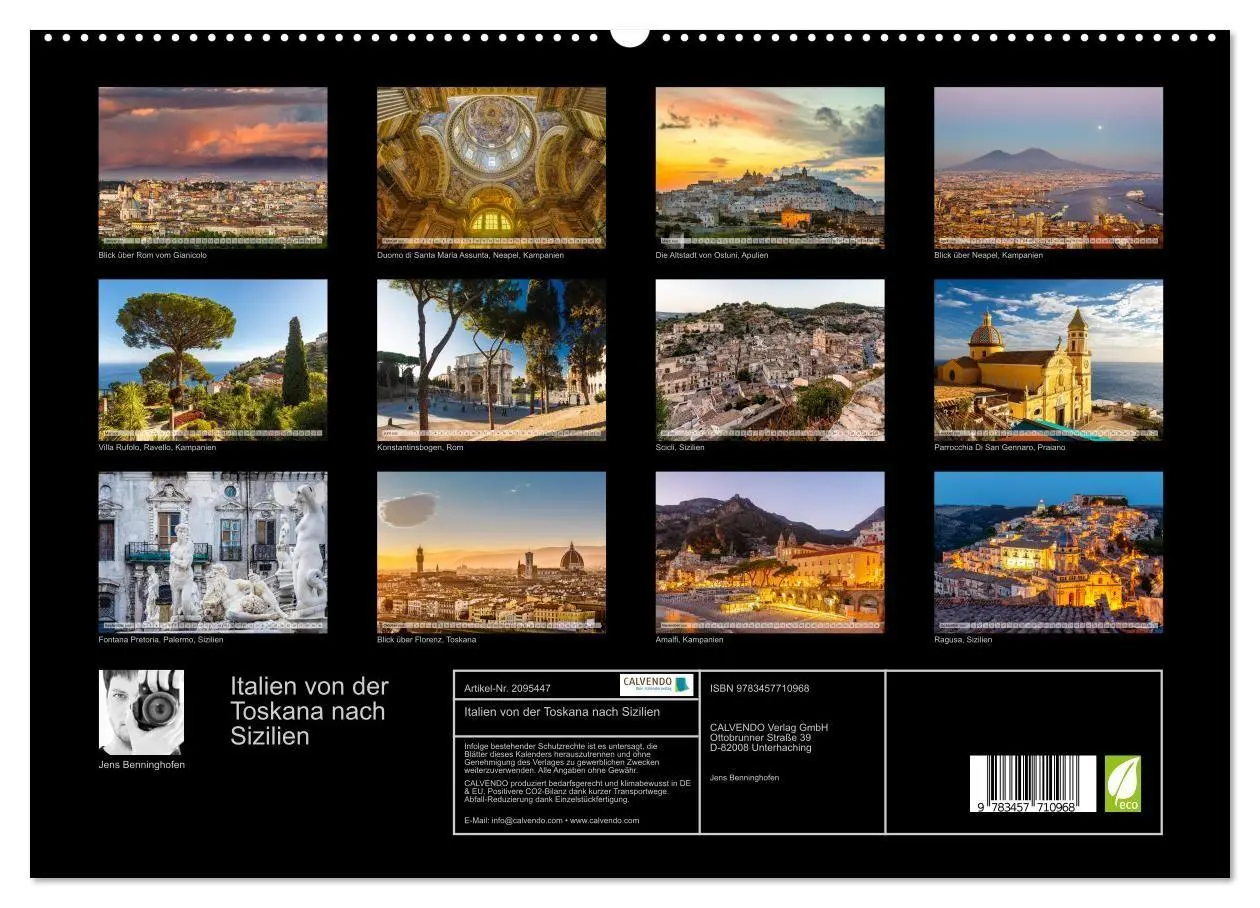 Bild: 9783457710968 | Italien von der Toskana nach Sizilien (hochwertiger Premium...