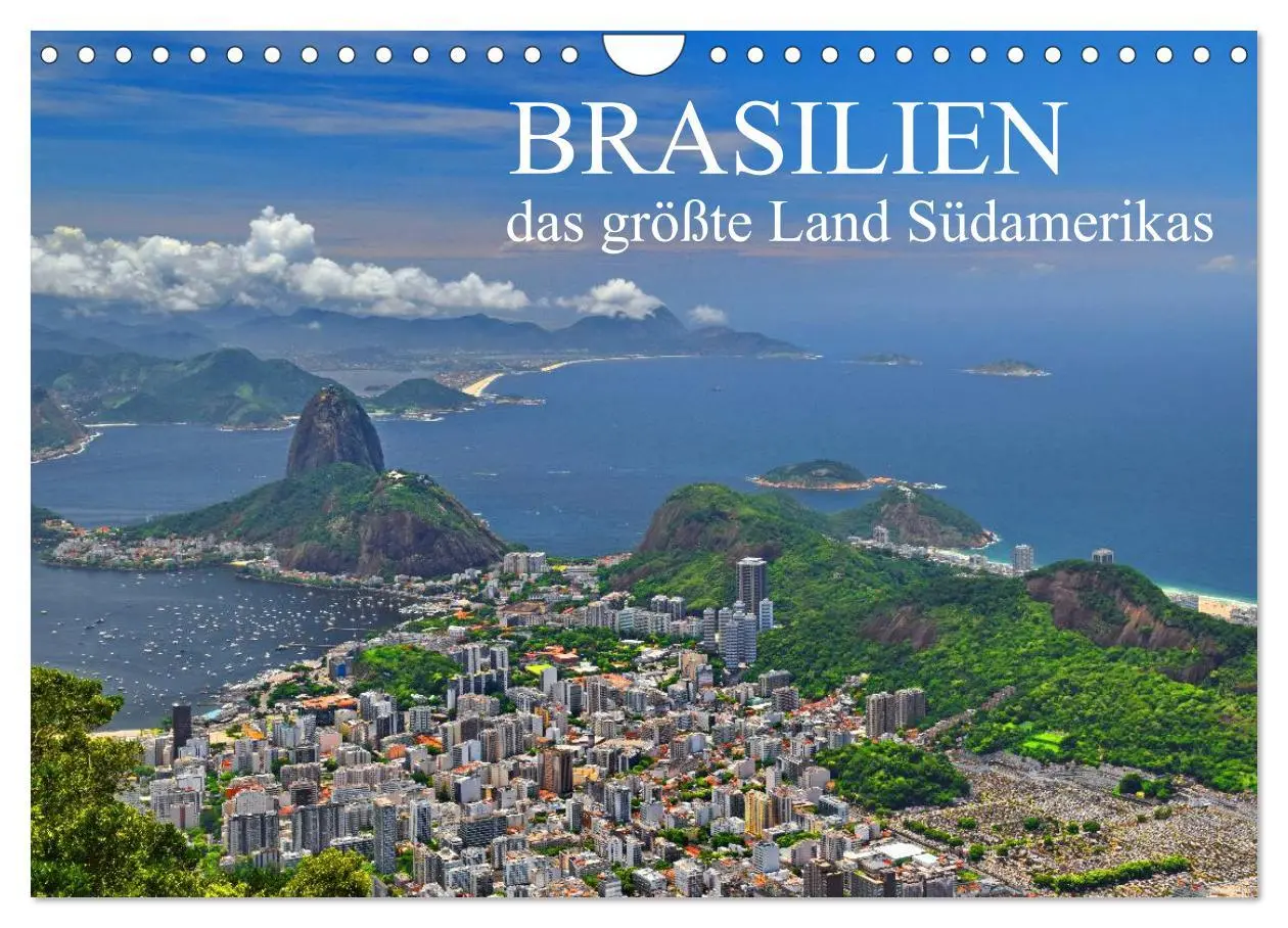 Cover: 9783457950968 | Brasilien - das größte Land Südamerikas (Wandkalender 2026 DIN A4...