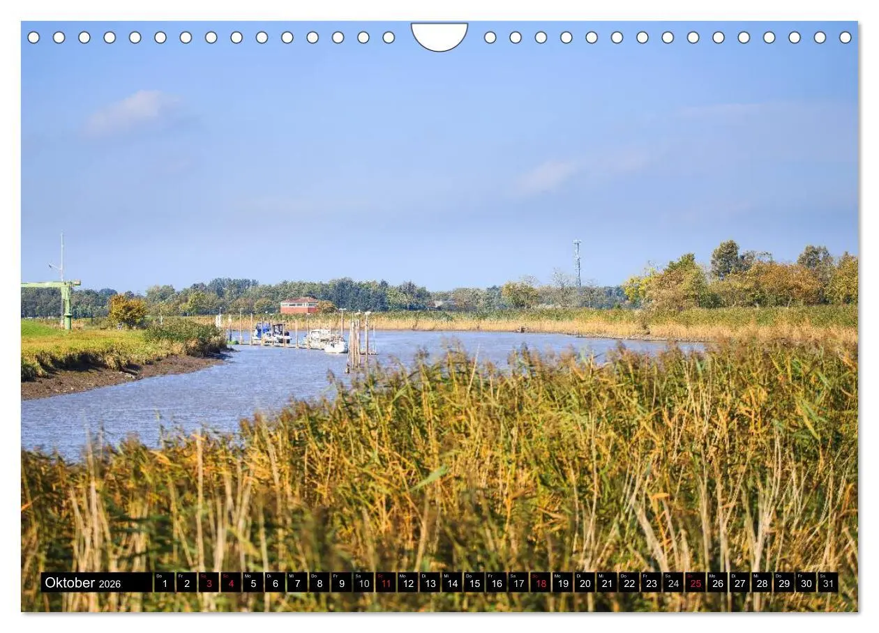 Bild: 9783516110968 | Schönes Ostfriesland (Wandkalender 2026 DIN A4 quer), CALVENDO...