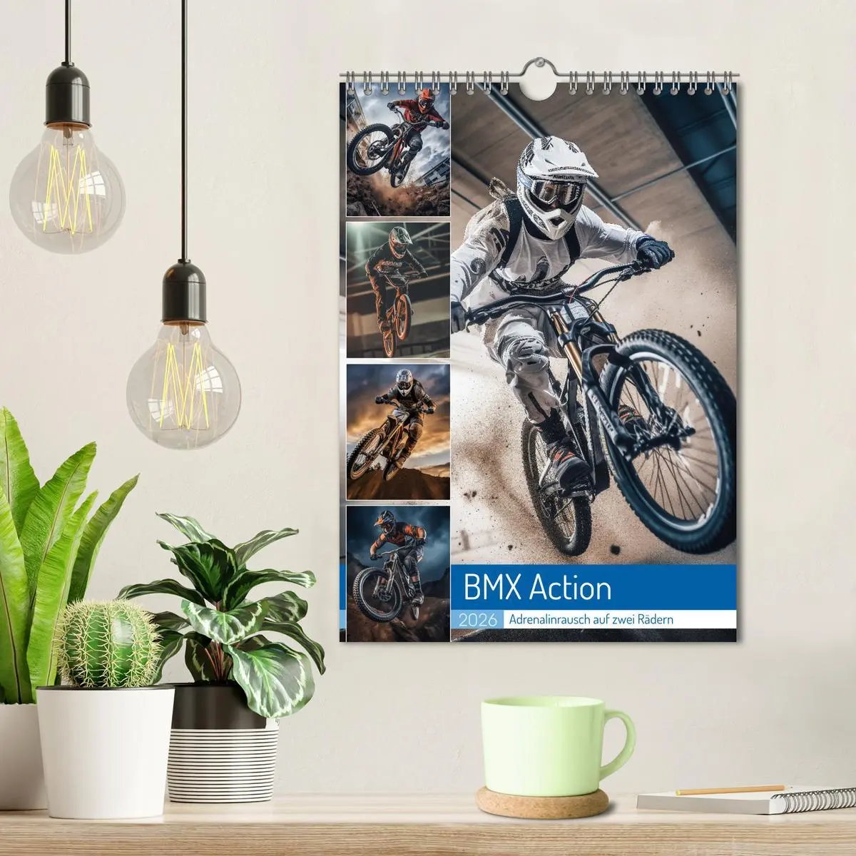 Bild: 9783516280968 | BMX Action (Wandkalender 2026 DIN A4 hoch), CALVENDO Monatskalender