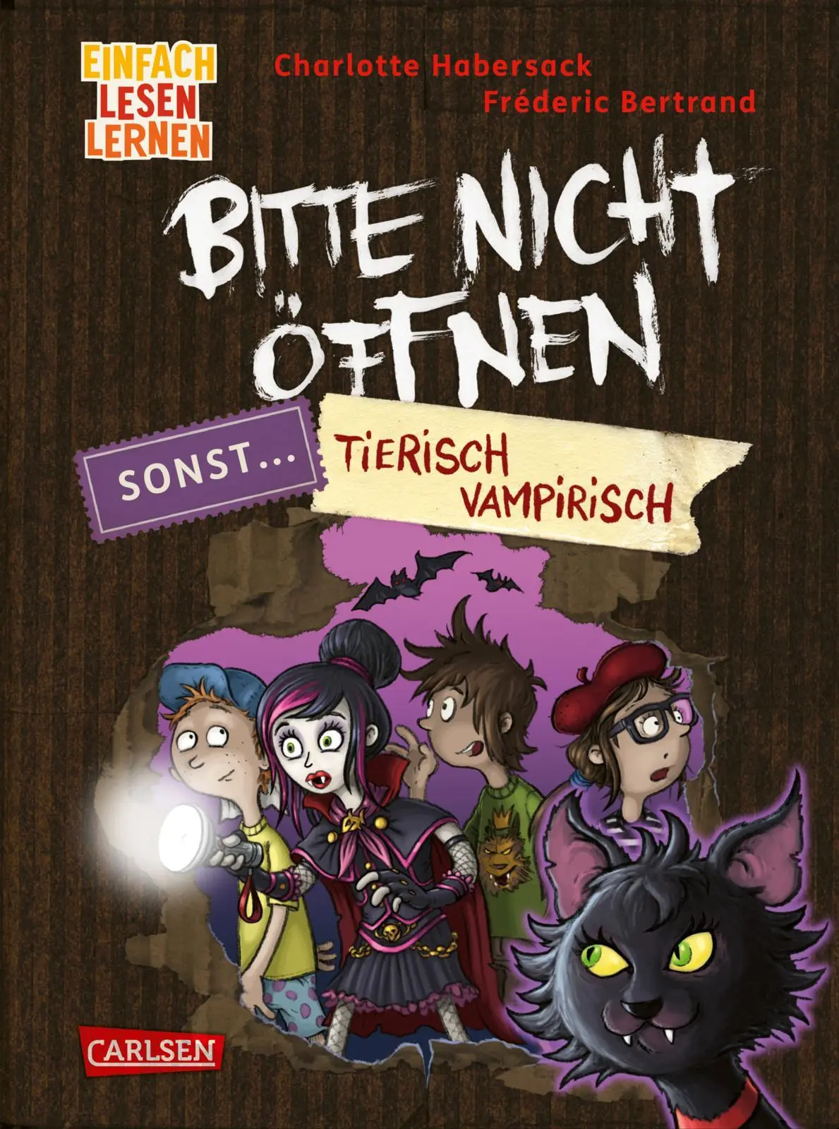 Cover: 9783551690968 | Bitte nicht öffnen, sonst ... 3: Tierisch vampirisch! | Habersack