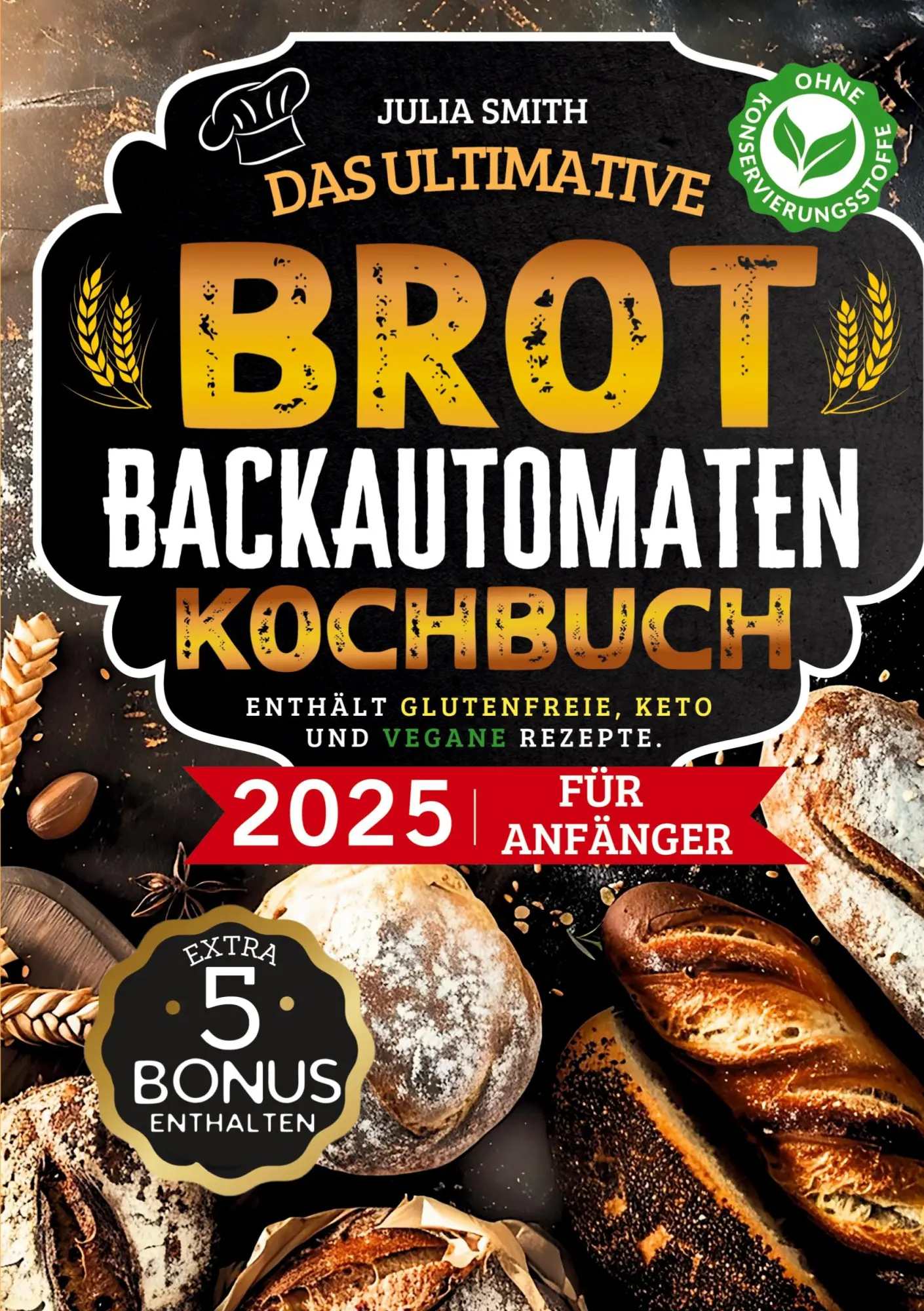Cover: 9783691040968 | Das ultimative Brotbackautomaten-Kochbuch 2025 für Anfänger | Smith