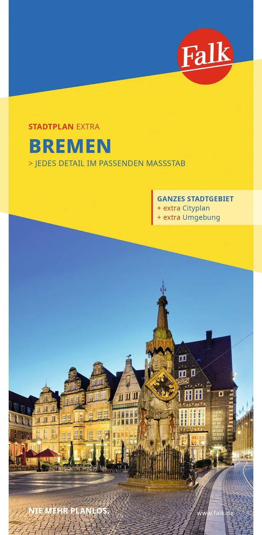 Cover: 9783827900968 | Falk Stadtplan Extra Bremen 1:22.500 | (Land-)Karte | Deutsch | 2025
