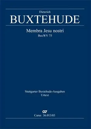 Cover: 9790007090968 | Membra Jesu nostri | Dieterich Buxtehude | Taschenbuch | Klavierauszug
