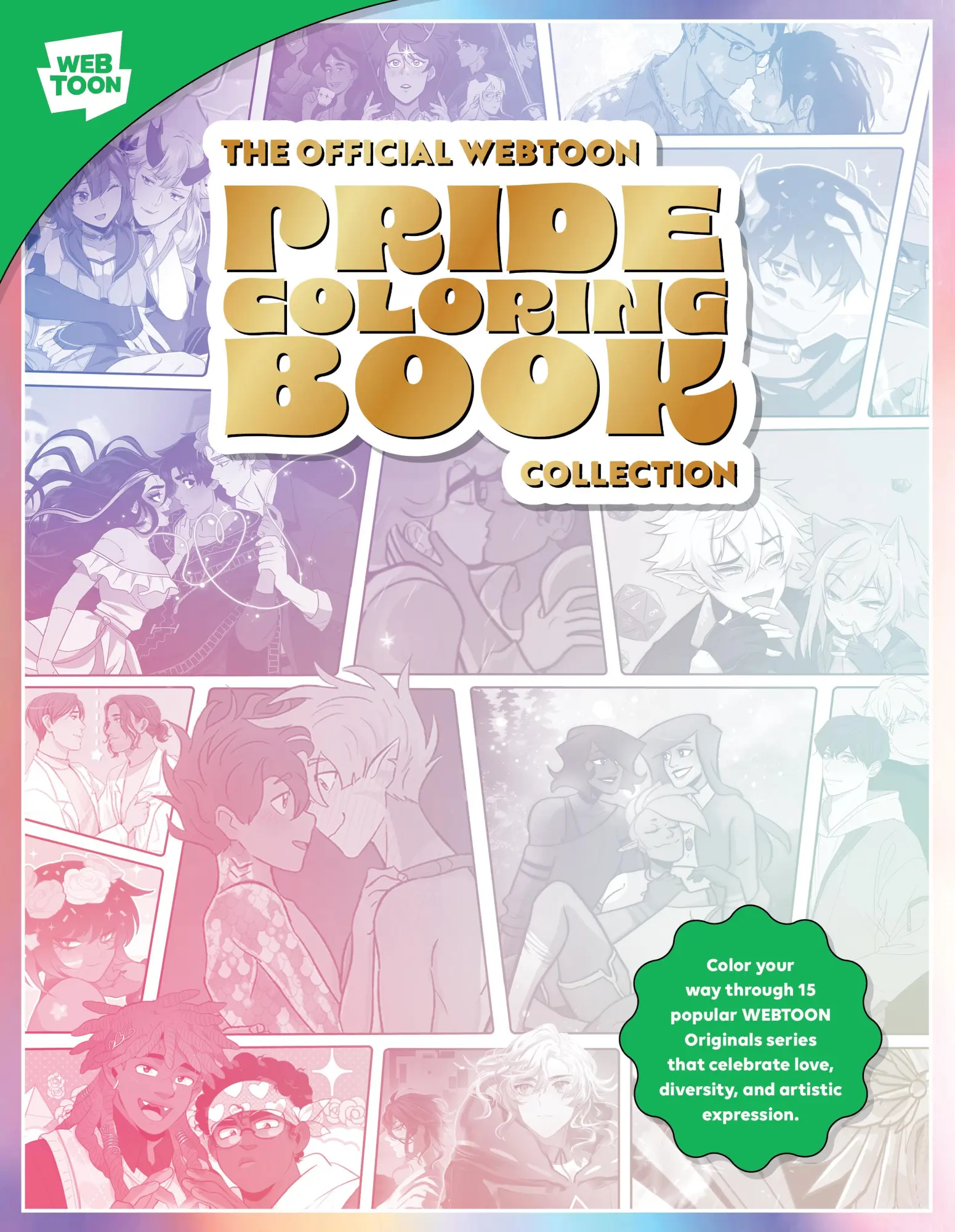 Cover: 9780760391068 | The Official WEBTOON Pride Coloring Book Collection | Team (u. a.)