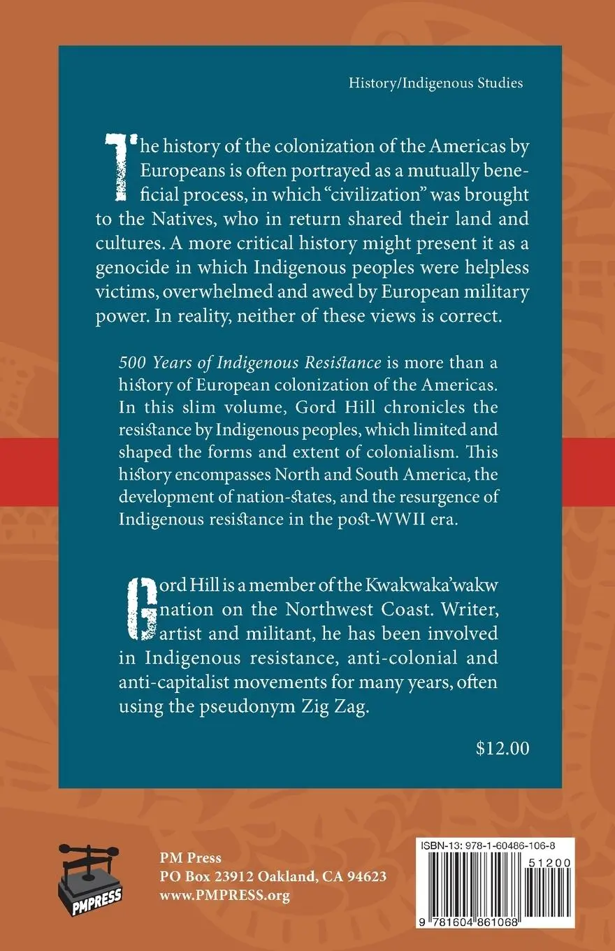 Rückseite: 9781604861068 | 500 Years of Indigenous Resistance | Gord Hill | Taschenbuch | 2010