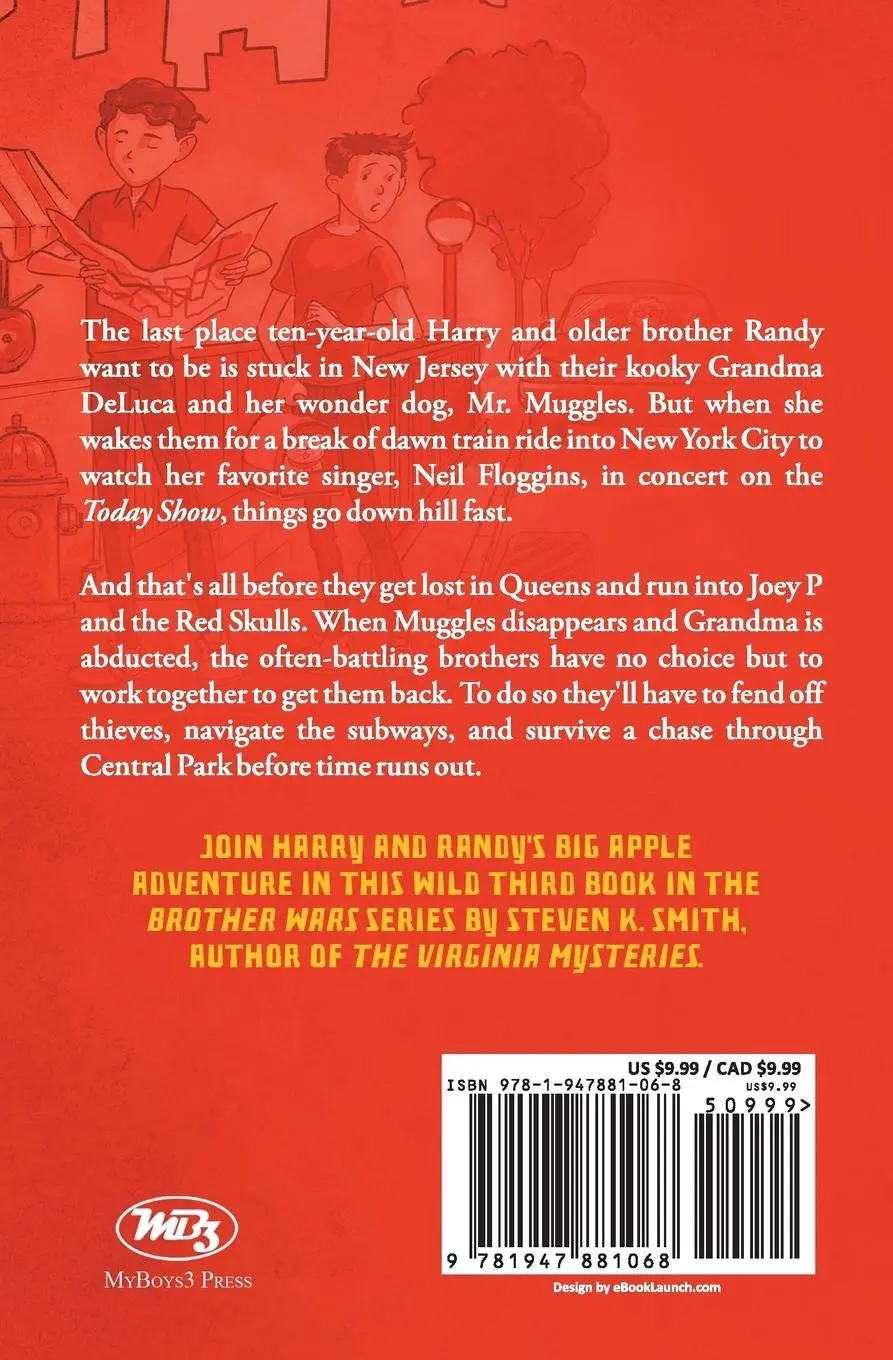 Rückseite: 9781947881068 | Brother Wars | The Big Apple | Steven K Smith | Taschenbuch | Englisch