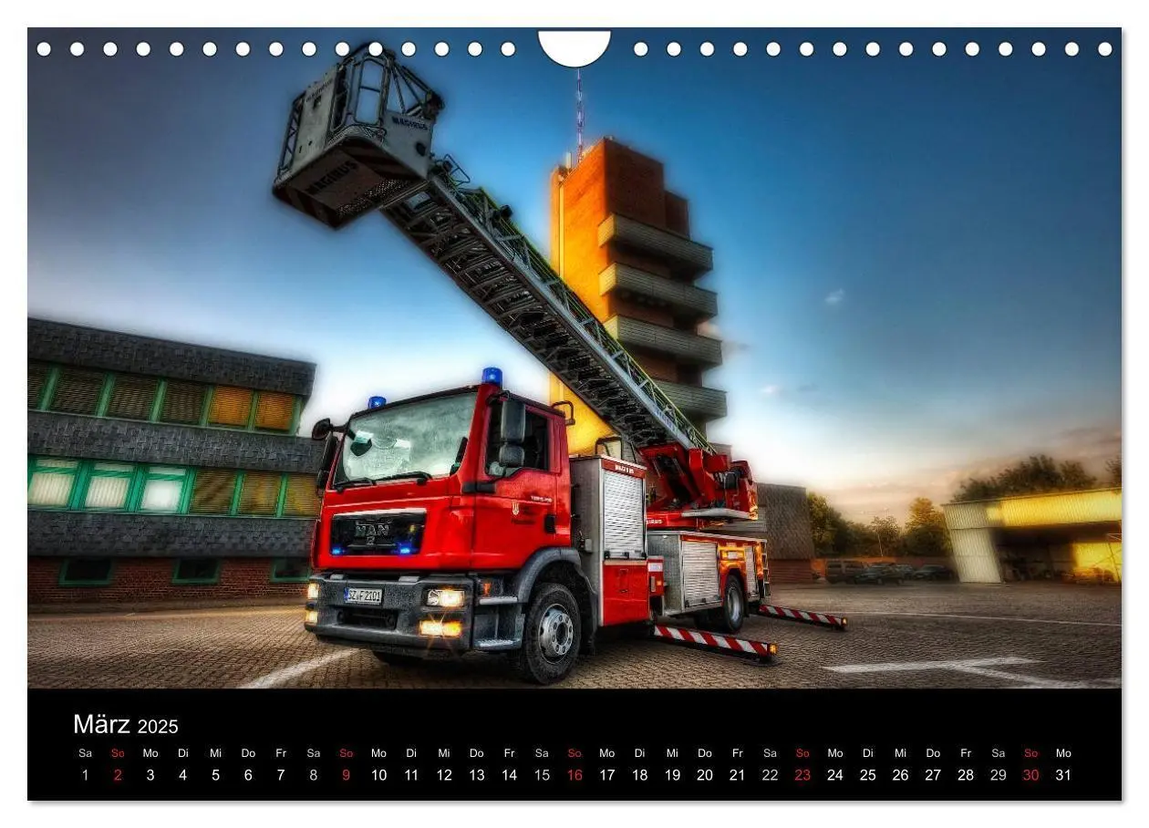 Bild: 9783435751068 | Berufsfeuerwehr Salzgitter (Wandkalender 2025 DIN A4 quer),...