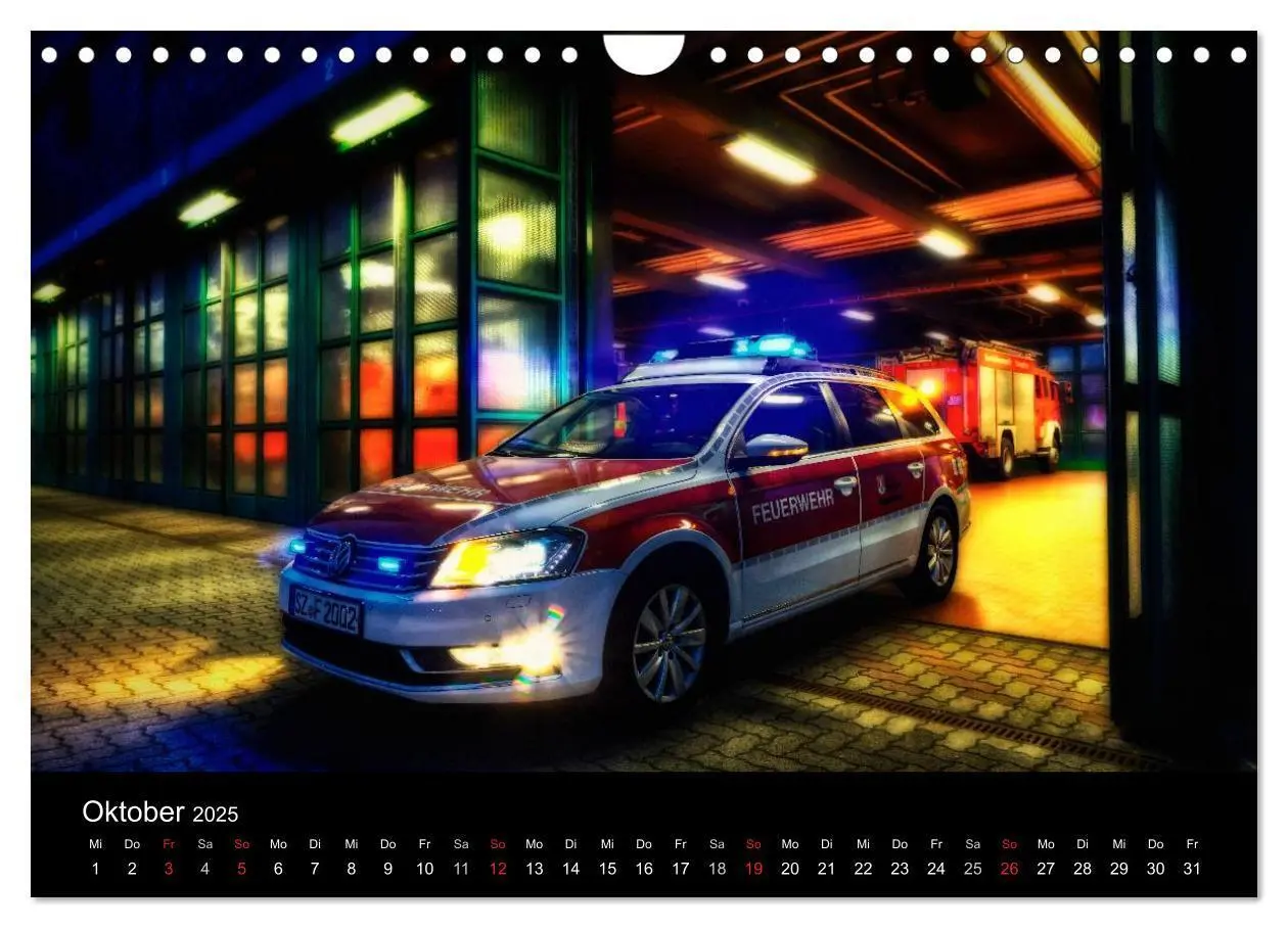 Bild: 9783435751068 | Berufsfeuerwehr Salzgitter (Wandkalender 2025 DIN A4 quer),...