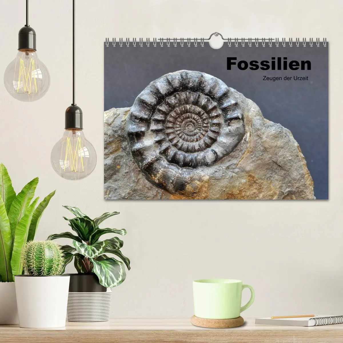 Bild: 9783516171068 | Fossilien - Zeugen der Urzeit (Wandkalender 2026 DIN A4 quer),...