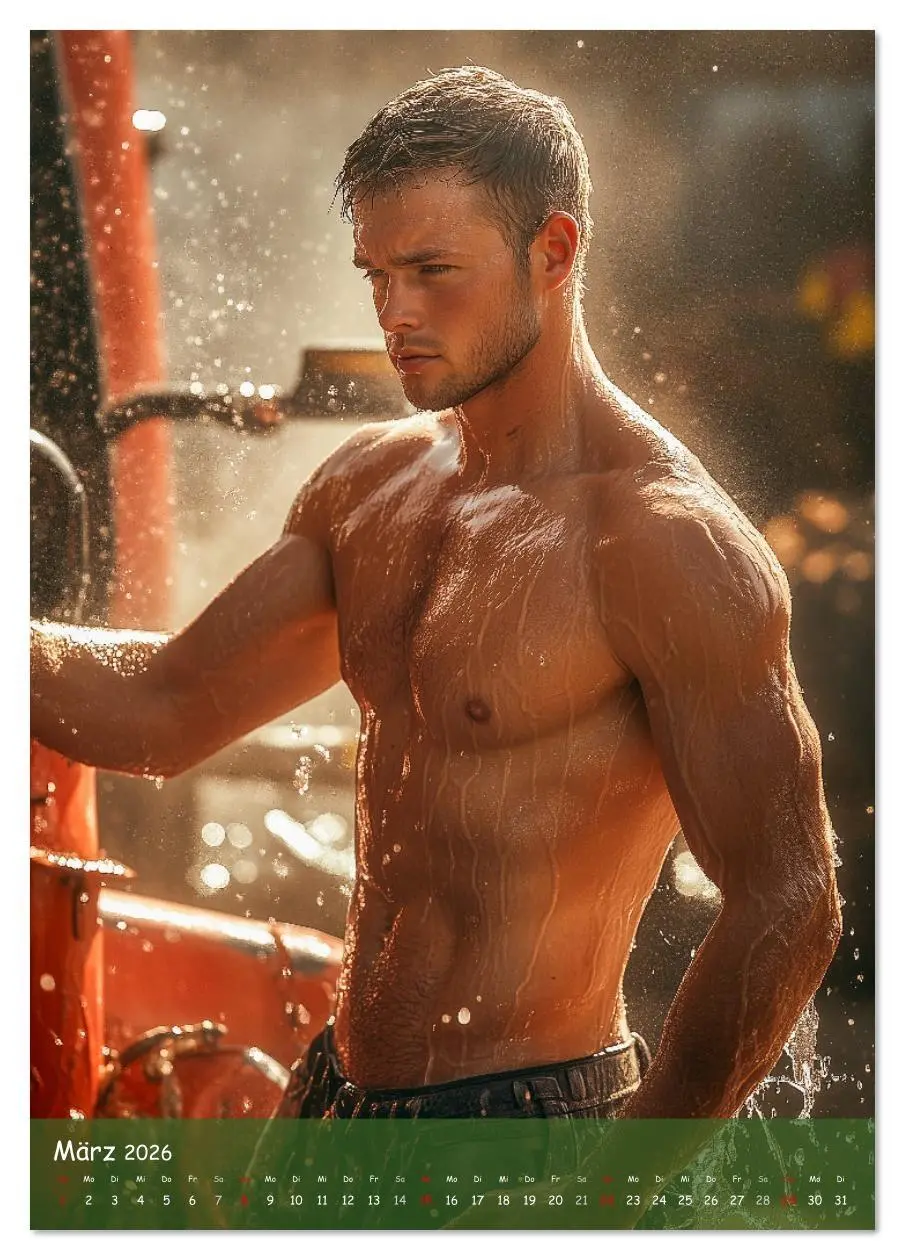 Bild: 9783516621068 | Muskeln, Heu und Herz - Sexy Männer vom Dorf (Tischkalender 2026...