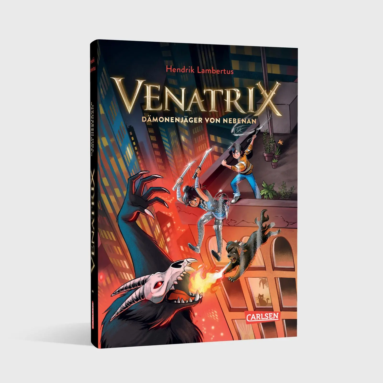 Bild: 9783551651068 | Venatrix 1: Venatrix - Dämonenjäger von nebenan | Hendrik Lambertus