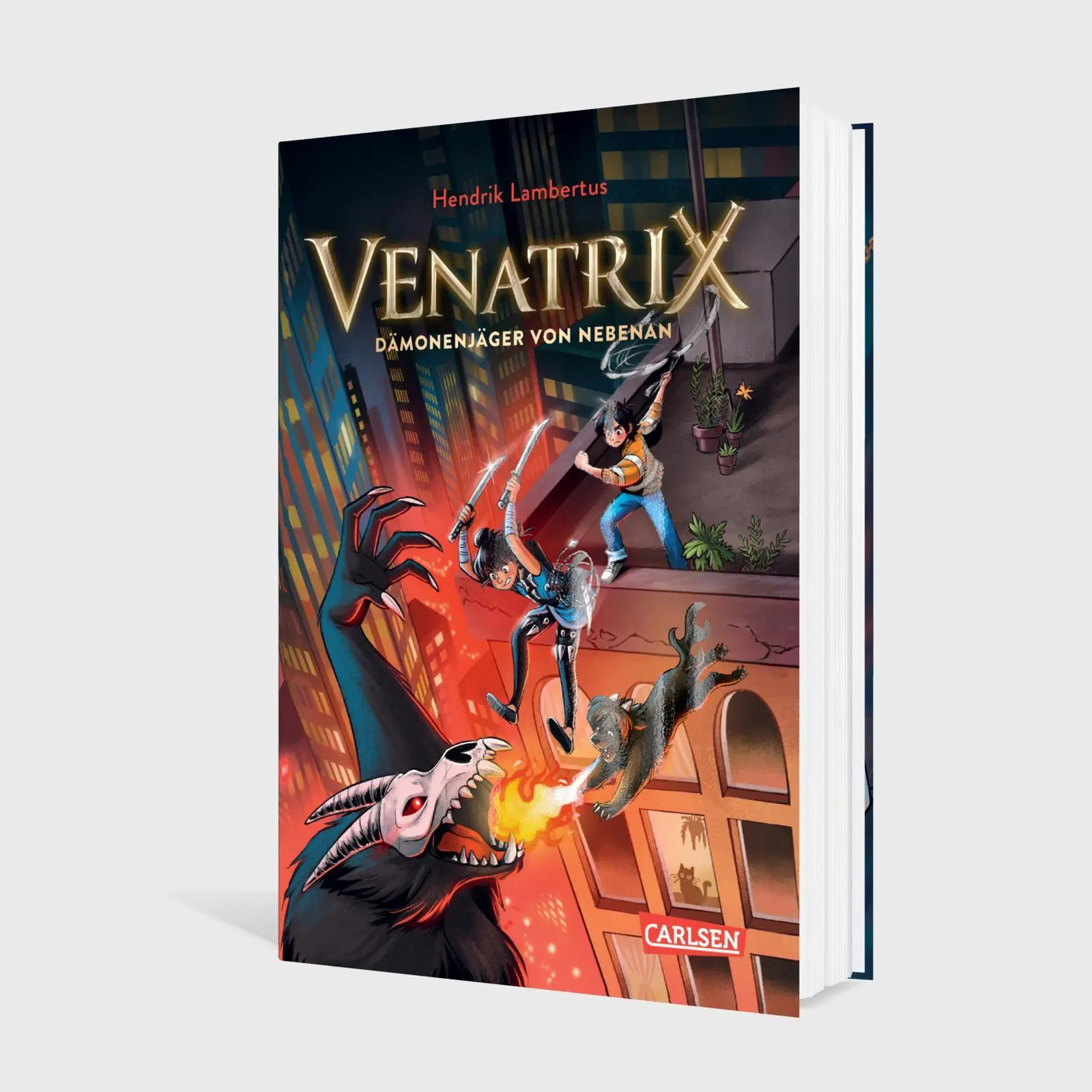 Bild: 9783551651068 | Venatrix 1: Venatrix - Dämonenjäger von nebenan | Hendrik Lambertus