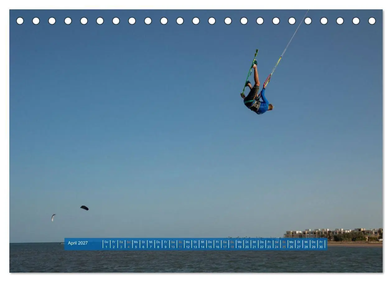 Bild: 9783569401068 | Kite Boarding El Gouna (Tischkalender 2027 DIN A5 quer), CALVENDO...