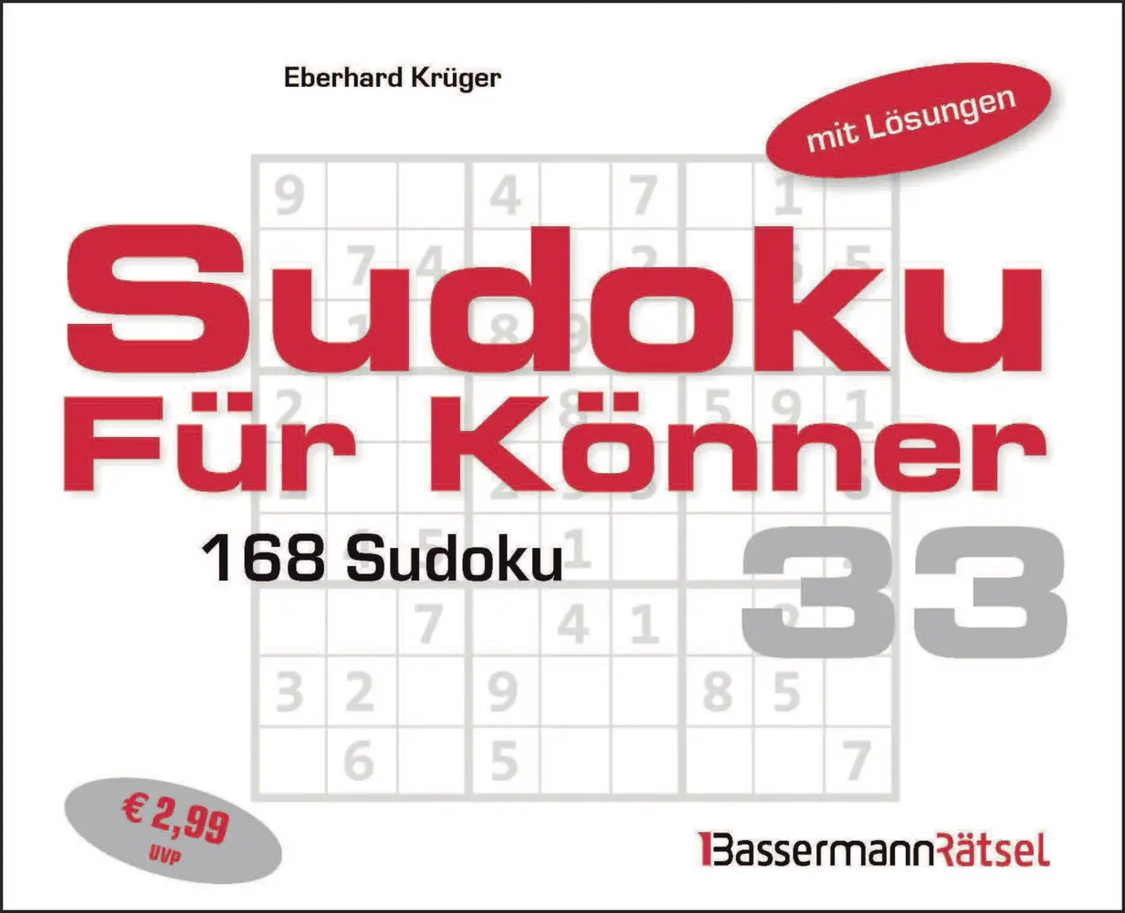 Sudoku für Könner 33
