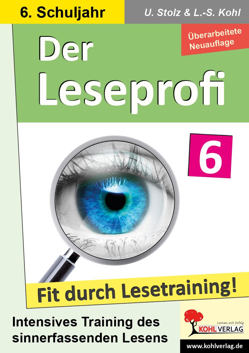 Cover: 9783988411068 | Der Leseprofi - Fit durch Lesetraining / Klasse 6 | Stolz (u. a.)