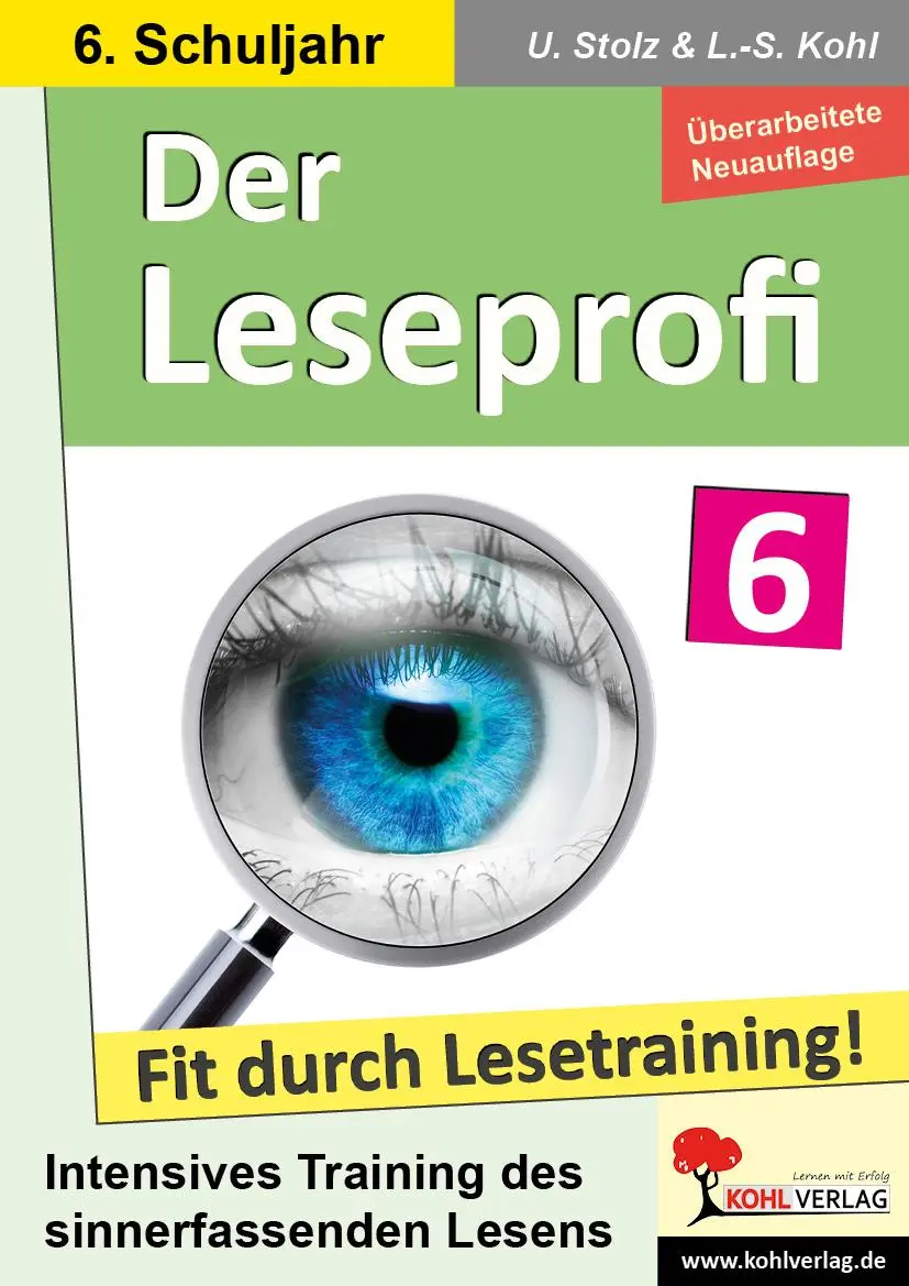 Cover: 9783988411068 | Der Leseprofi - Fit durch Lesetraining / Klasse 6 | Stolz (u. a.)