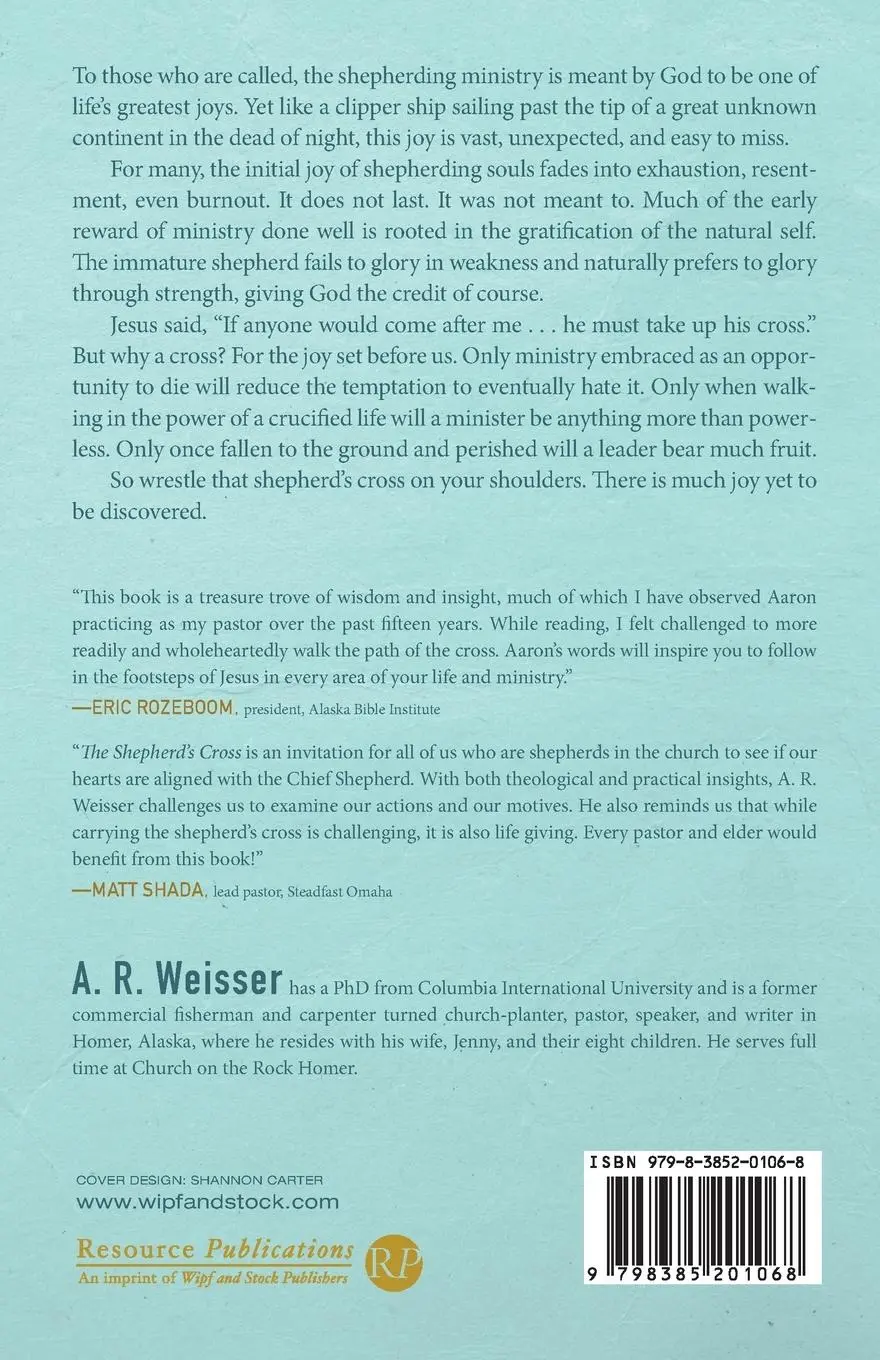 Rückseite: 9798385201068 | The Shepherd's Cross | A. R. Weisser | Taschenbuch | Englisch | 2023