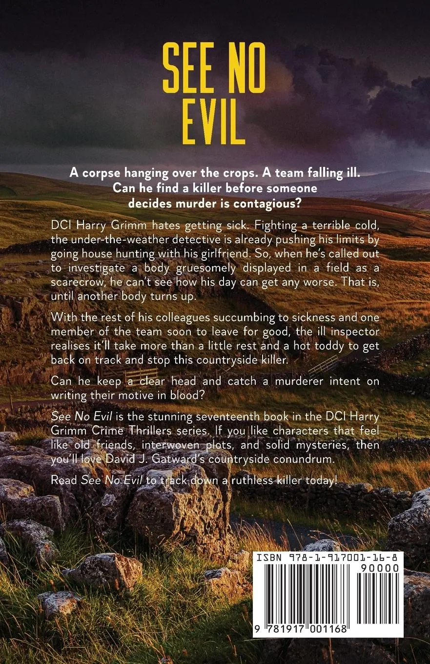 Rückseite: 9781917001168 | See No Evil | A Yorkshire Murder Mystery | David J. Gatward | Buch