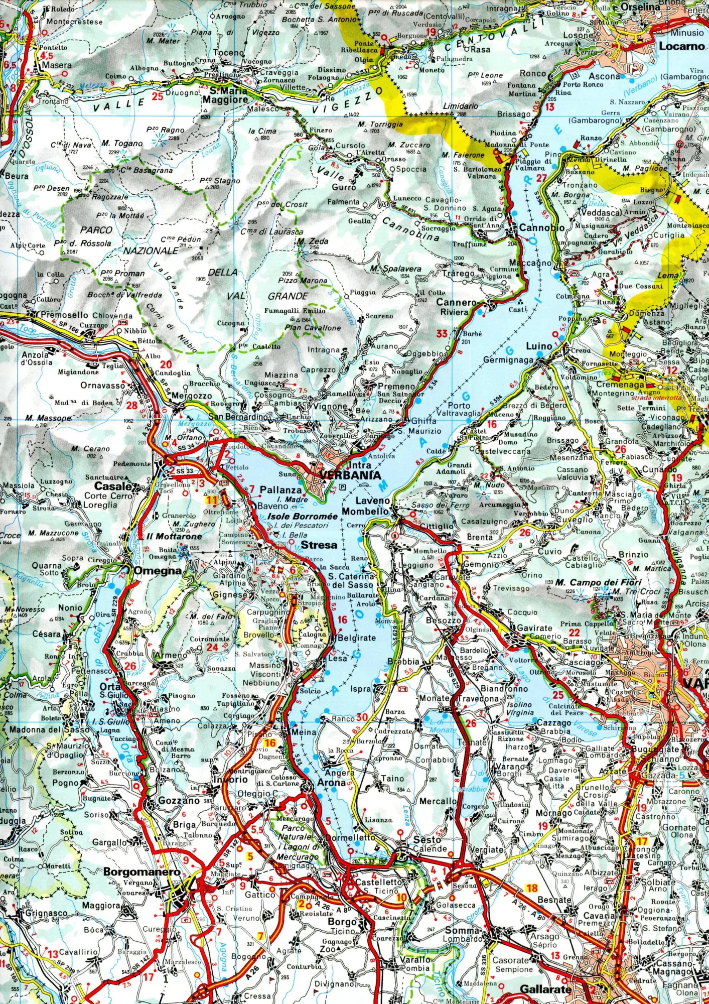 Bild: 9782067251168 | Suisse Sud-Est - Michelin Regional Map 553 1:200 000 | Maps | Michelin